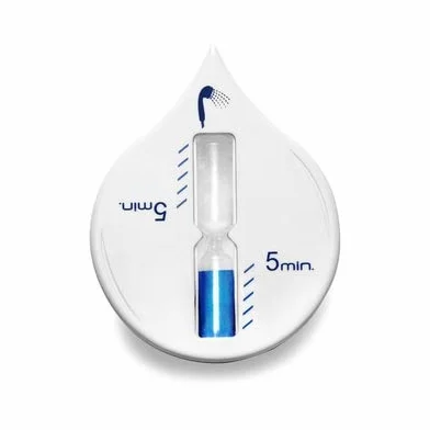 Reloj de arena para ducha 5 minutos ecológico niños
