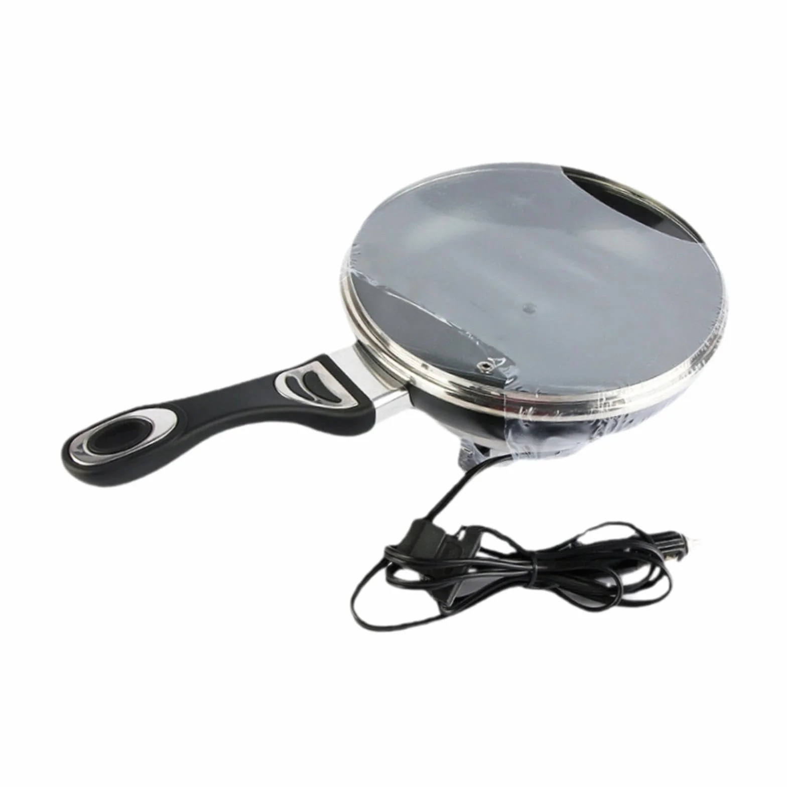 Sartén eléctrica multiusos para coche, picnic, viajes, 12 V, 150 W, 17 x 21 x 10 cm