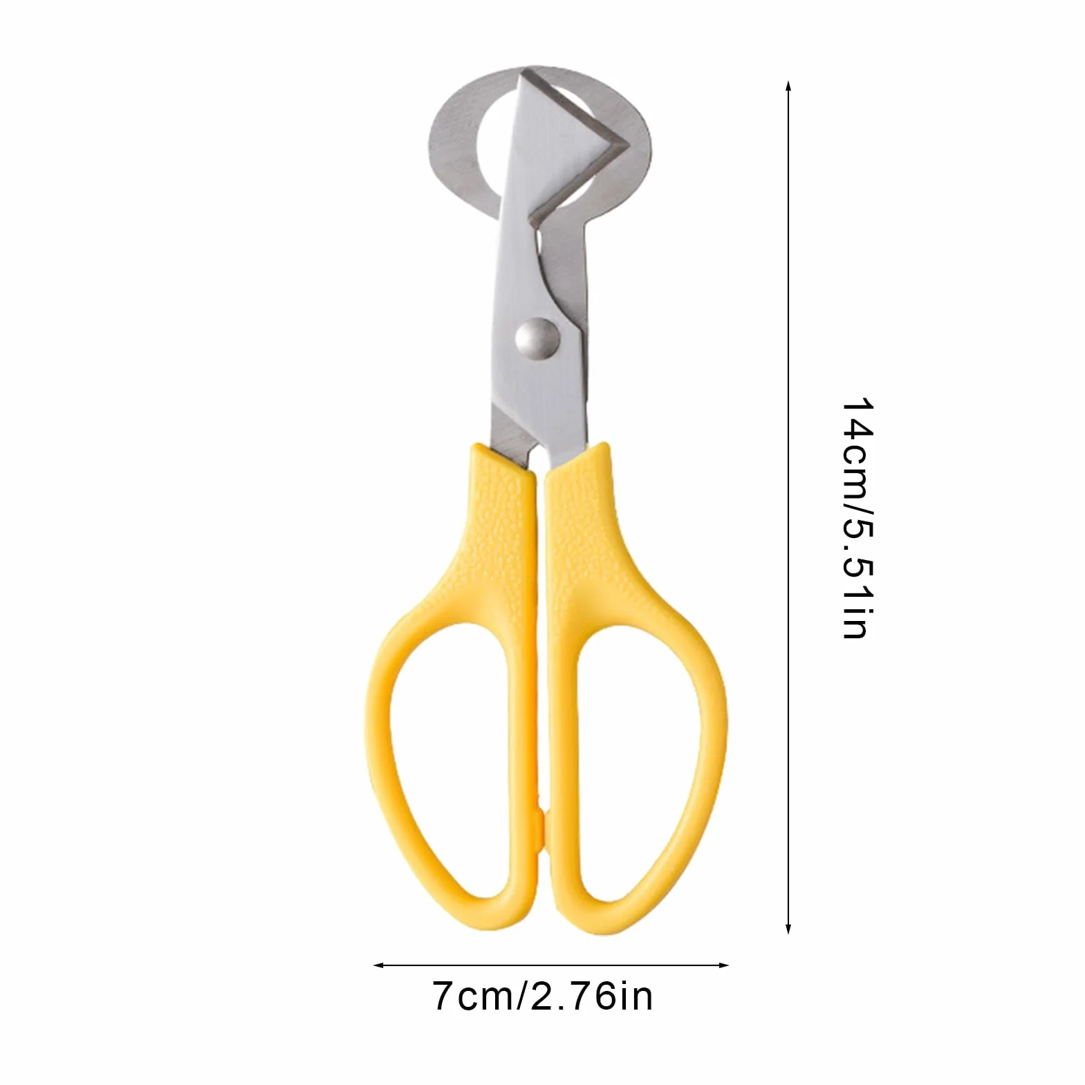 Tijeras de Huevo de Codorniz de Acero Inoxidable, Cortador de Huevos Pequeño