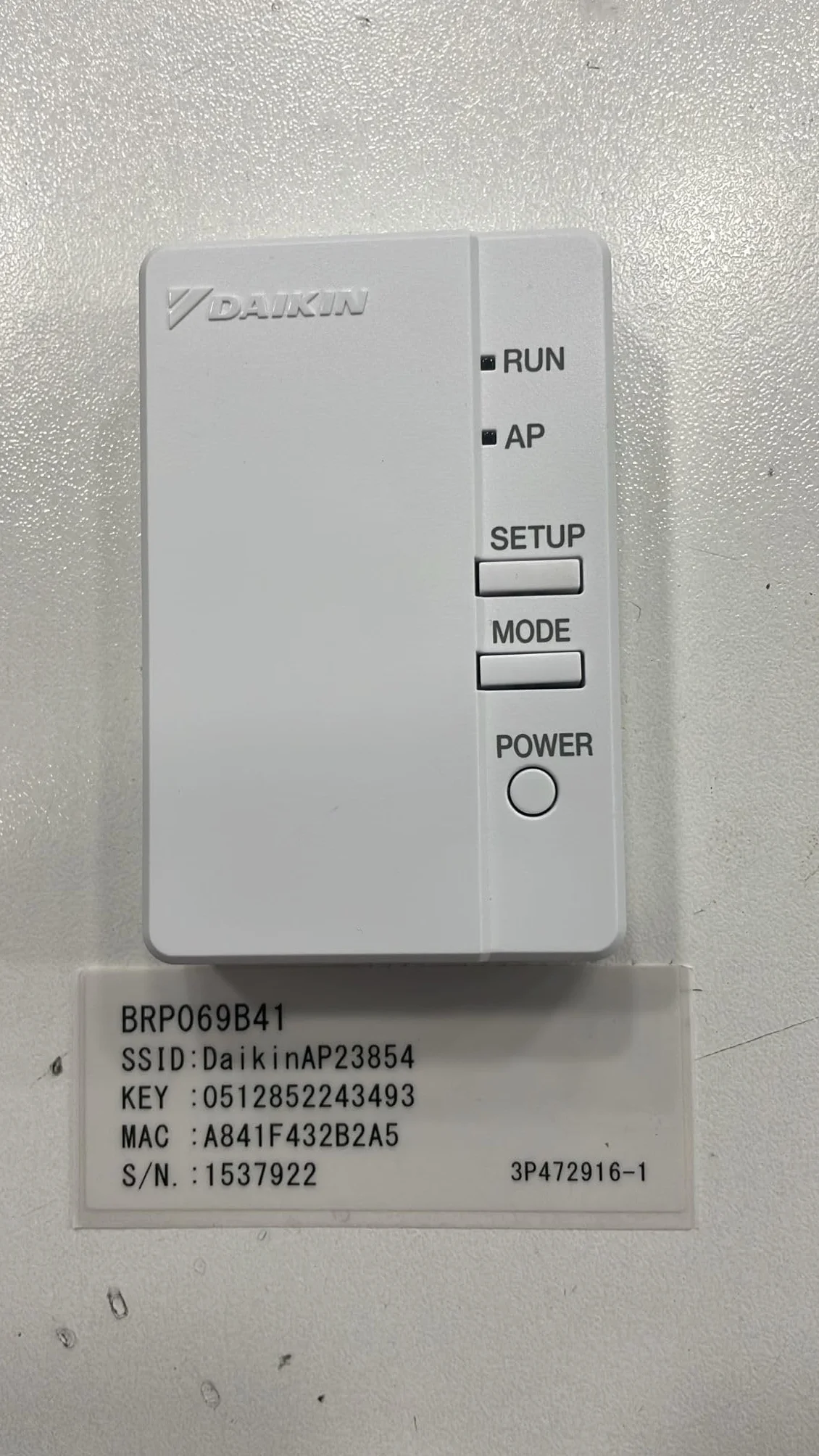 daikin brp069b41 | mapa daikin online controller splits