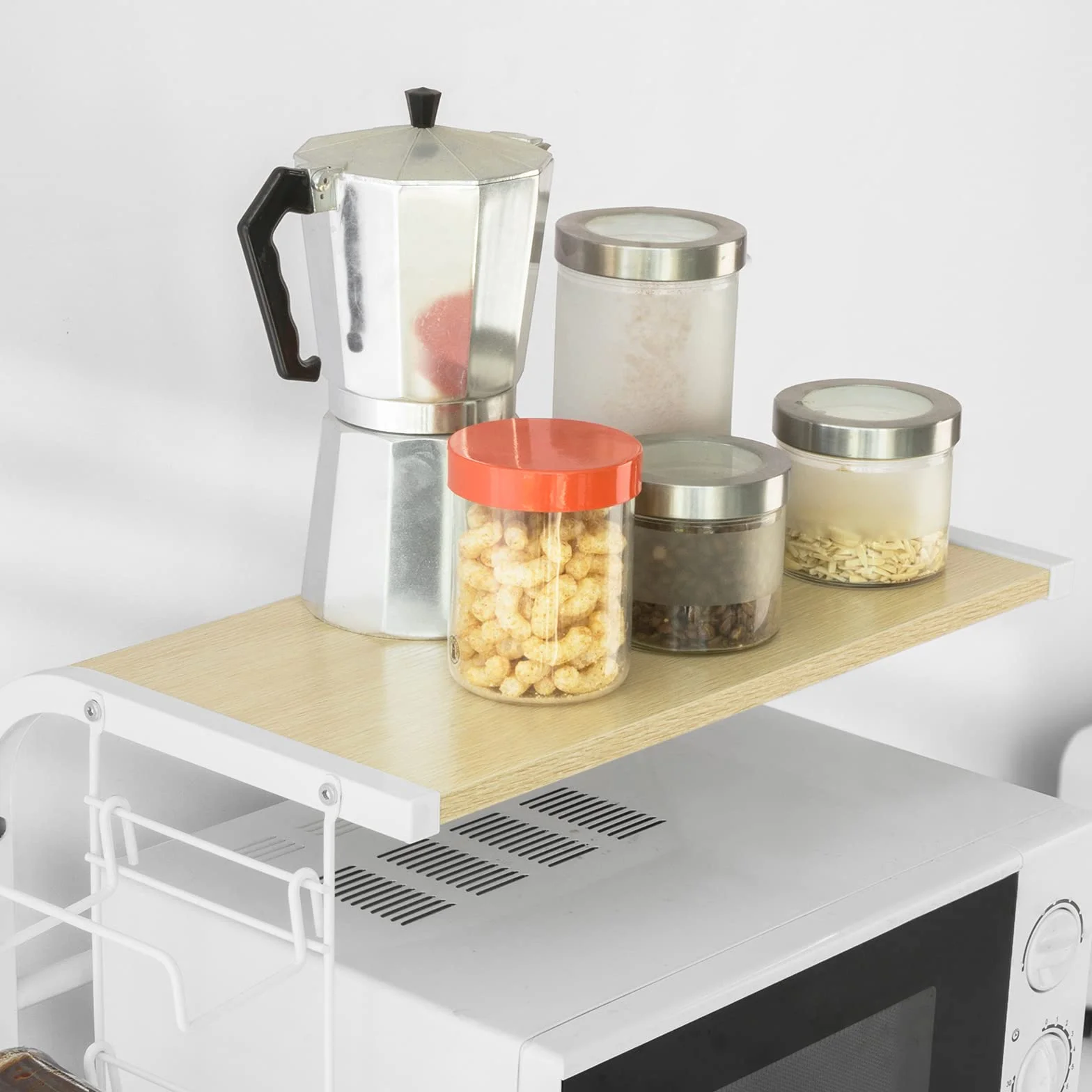 SoBuy FRG092-N,Soporte para microondas, Estante, estantería de Cocina, miniestante,ES