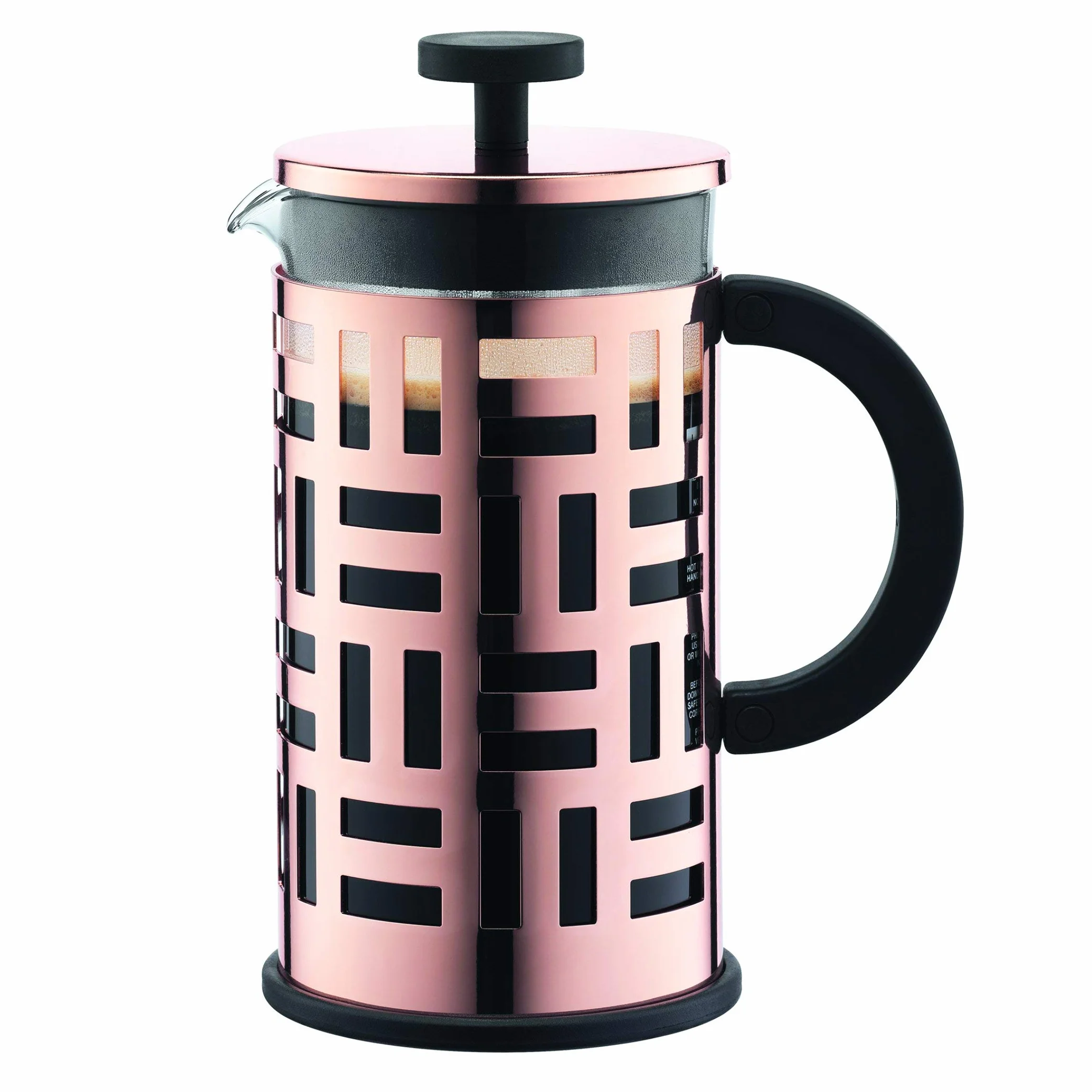 Bodum Eileen - Cafetera, 8 tazas, 1 l, color cobre
