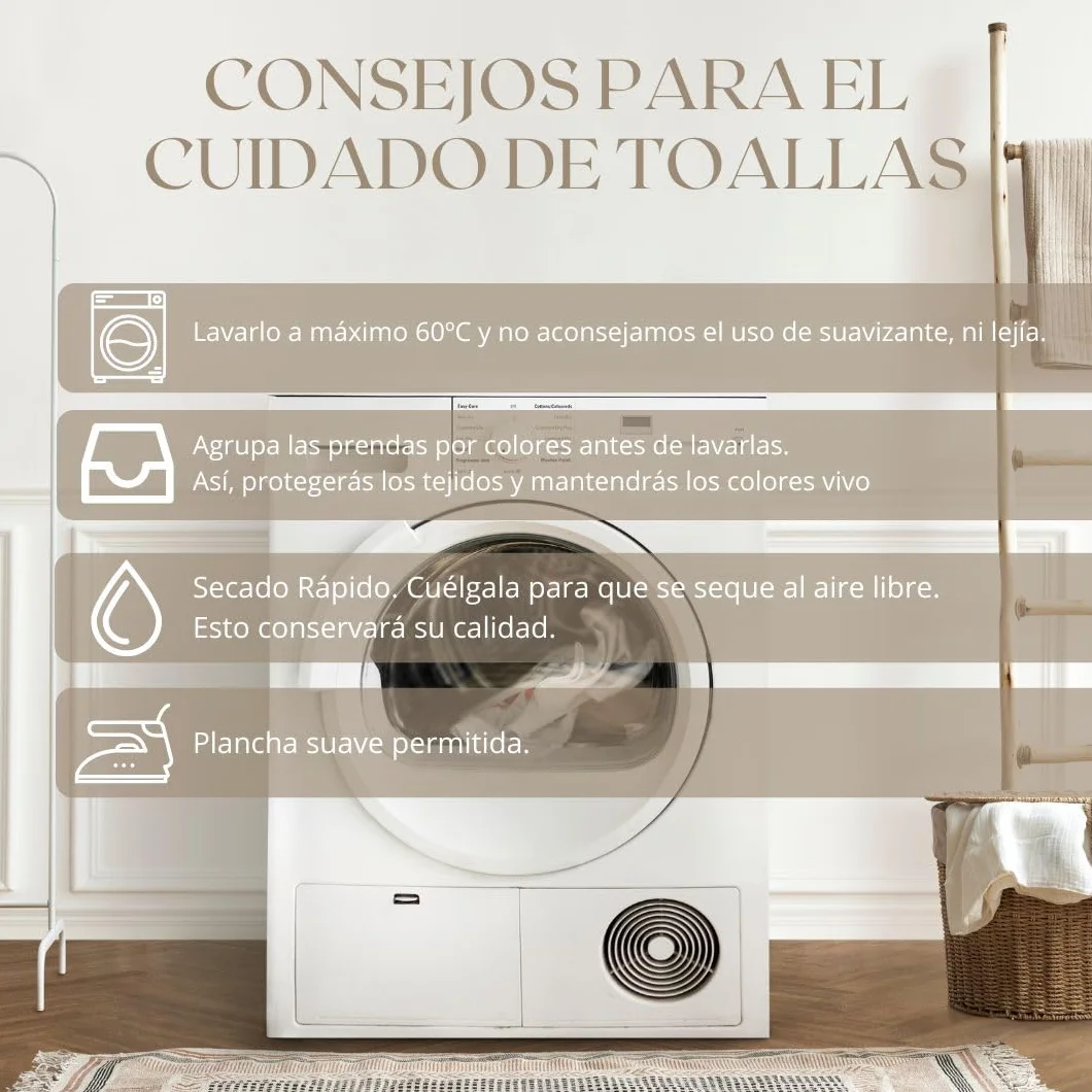 Toalla de Baño Premium 700 g/m² 100x150 cm 100% Algodón BOHEME Terracota