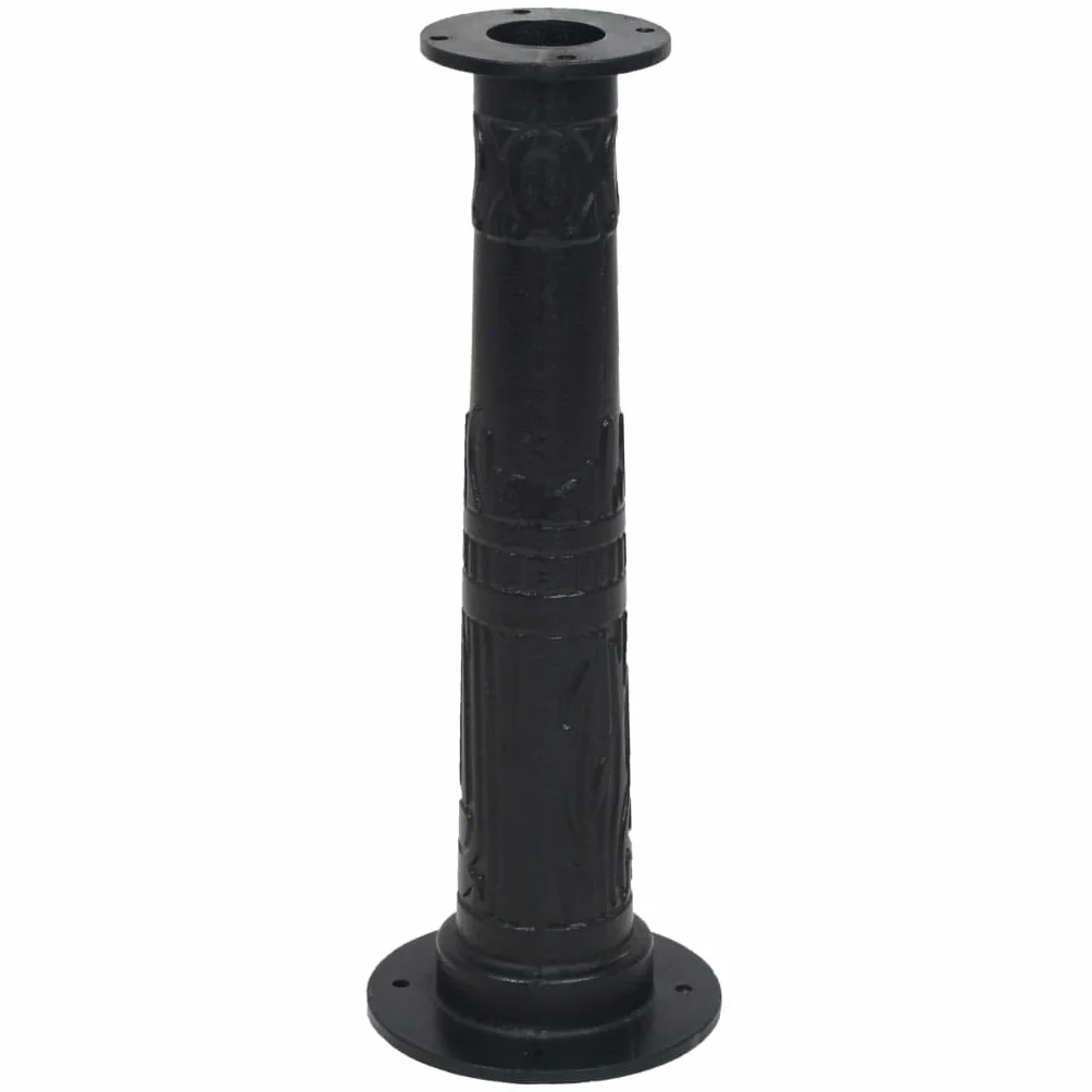 Soporte de Bomba de Agua Manual de jardín Hierro Fundido, Bricolaje Bombas Sistemas de Bombeo, Negro, 13.15kg