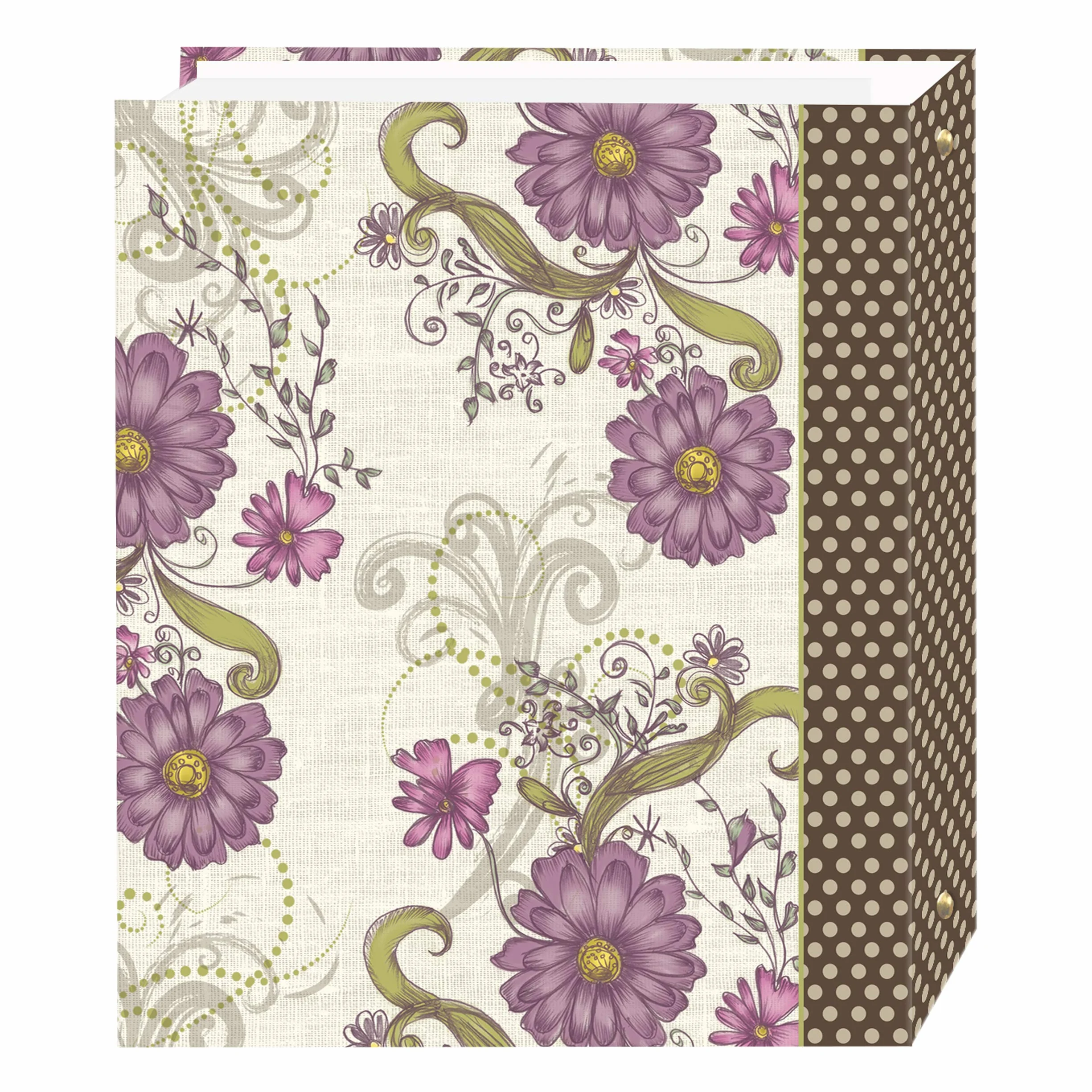Pioneer Photo Albums LM-100D Berry Blossoms Álbum de Fotos magnético Autoadhesivo 100 páginas