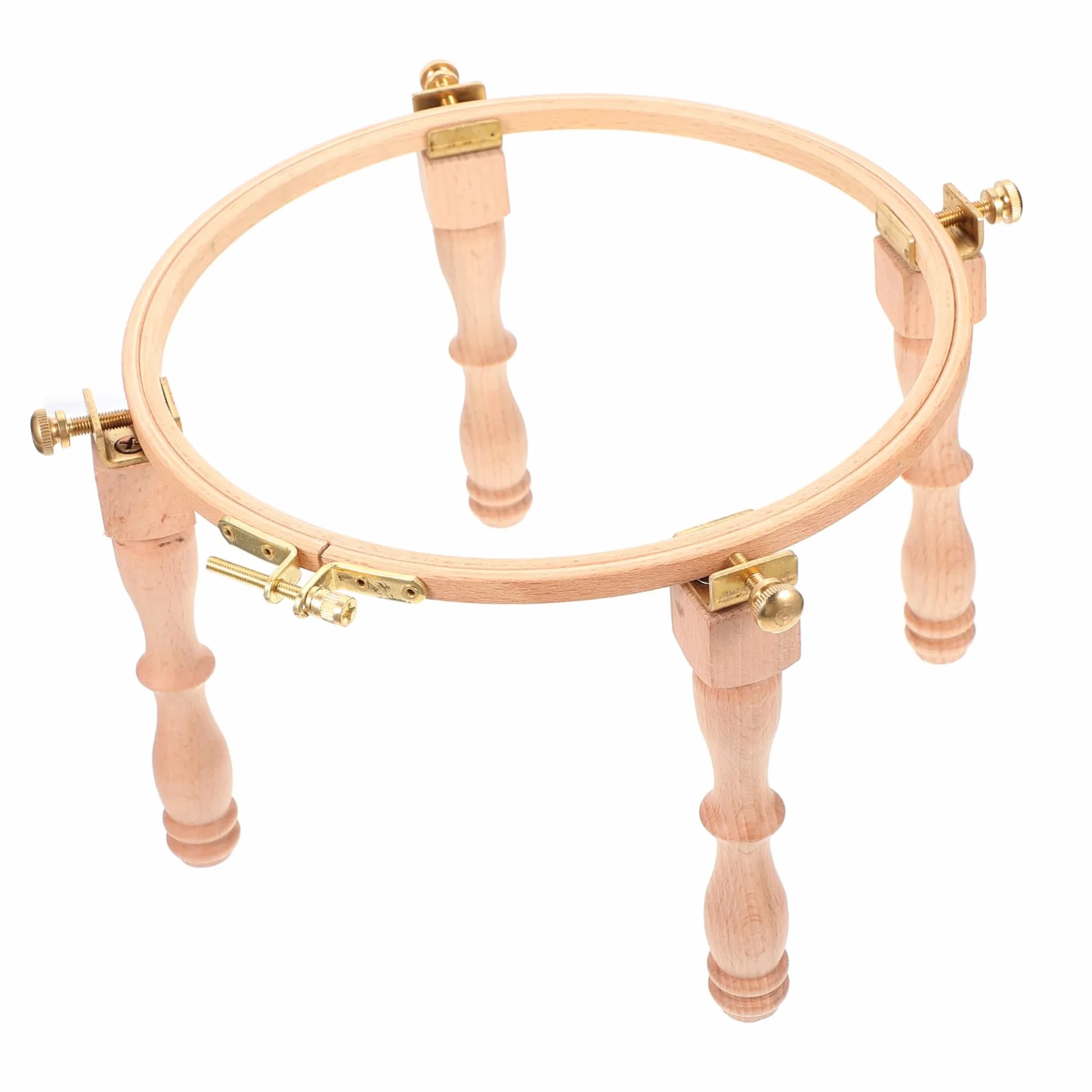 TEHAUX Piernas Bordadas De Madera Soporte De Bastidor De Bordado Herramienta De Bordado Diy Para Bastidor De Para Proyectos De Costura Casa