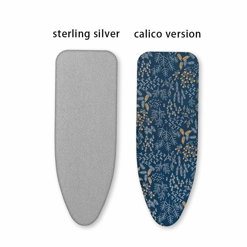 Funda de Repuesto para Tabla de Planchar con Relleno, 33 x 91 cm, Resistente a Quemaduras, Acolchado Grueso, Ajustable, de algodón, fácil instalación (versión Calico)