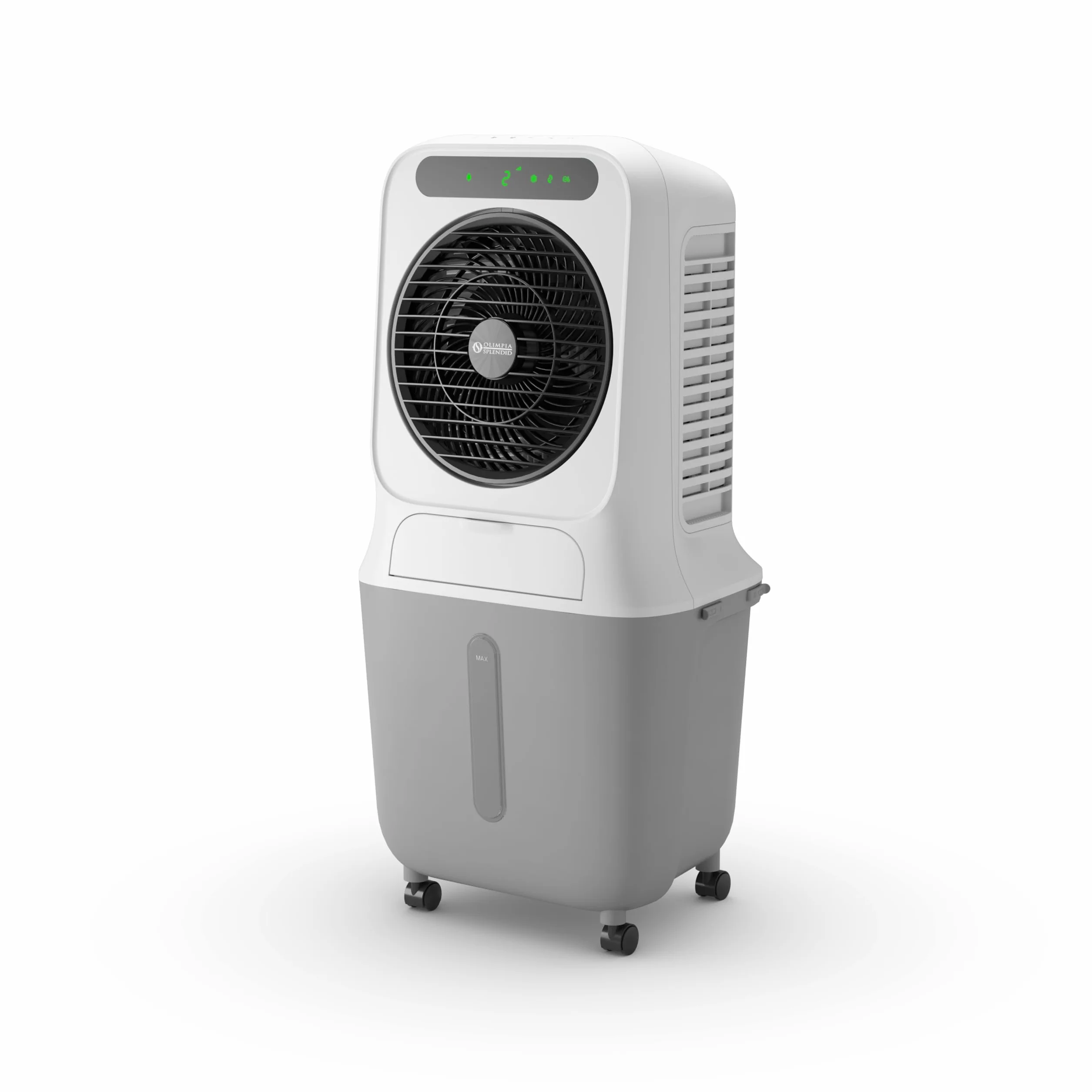 Olimpia Splendid, Peler 25 Wifi Enfriador Evaporativo, 25 Litros, Purificador de Aire con Panel Evaporativo, Refrigeración Potente, Ventilación, Pantalla Táctil