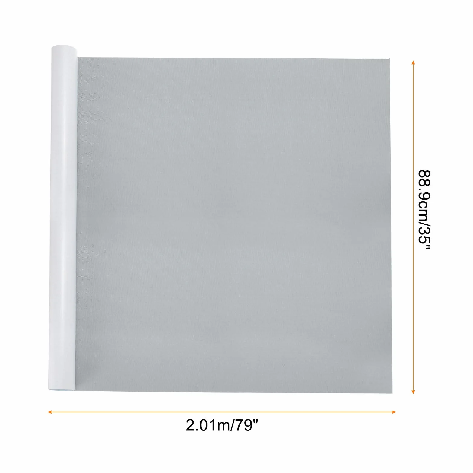 Parches de reparación autoadhesivos, parche de lino para sofá, muebles, silla, ropa, tiendas de campaña, 89 x 200 cm, color gris