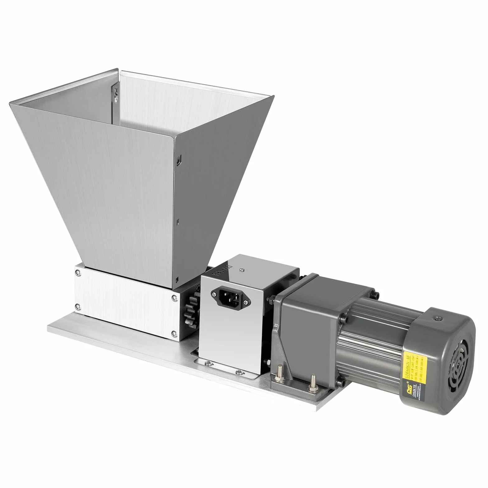 OUKANING Molino de Grano eléctrico Molino de Cebada Trituradora de Malta Molino de Grano Molino de Especias de Acero Inoxidable Máquina de molienda de Hierbas