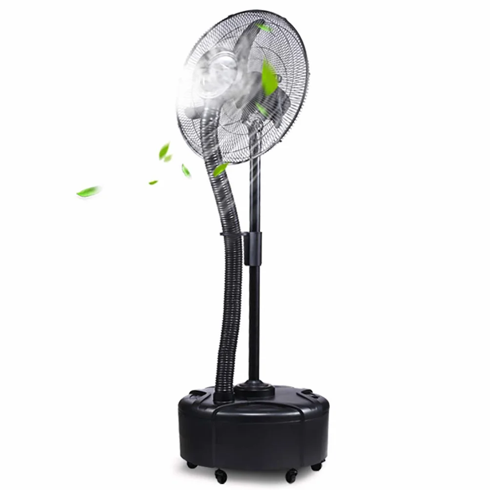 Ventilador Nebulizador Oscilante Premium, Humidificación por Atomización Ultrasónica para Uso Comercial Y Residencial.