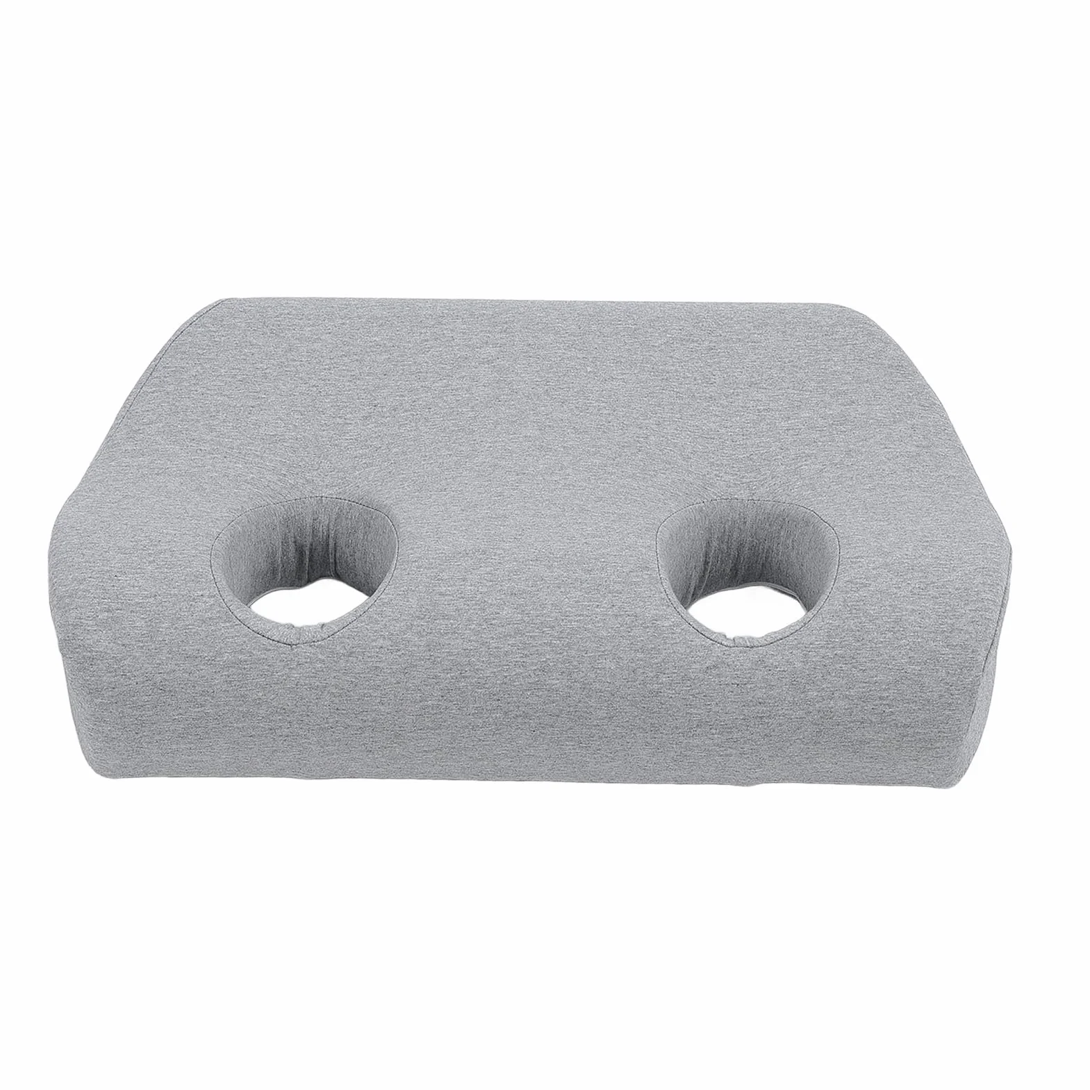 Hidyliu Almohada para la Oreja con Orificio Doble, Soporte Ajustable de Espuma Suave de Alta Densidad para un Sueño Cómodo