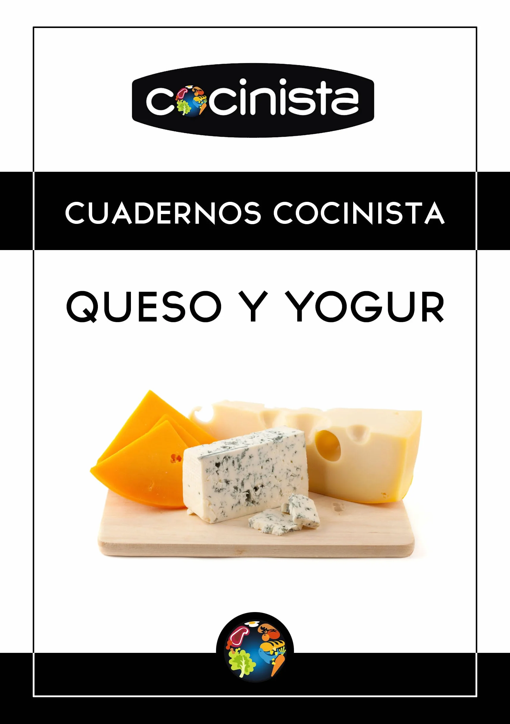 Cocinista Kit para hacer queso casero estándar con moldes, fermentos, cuajo, termómetro y tela Incluye cuaderno recetas para queso fresco, untable y curado