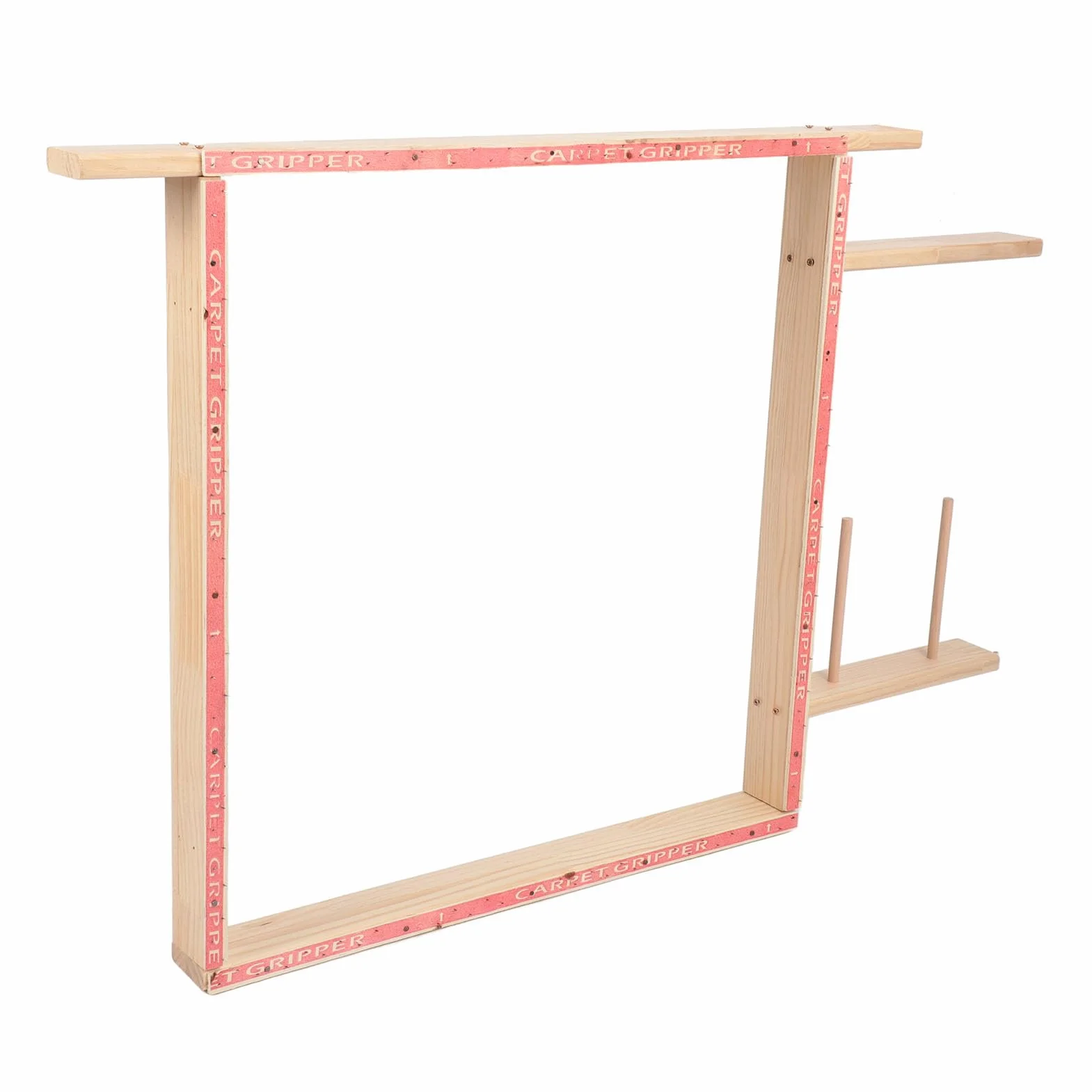 Bastidor para Tufting de Alfombras, 35.4x35.4in Alfombra Tufting Marco Bastidor para Alfombras Bastidor de Madera para Tufting para Hacer Alfombras, Tapices y Manualidades