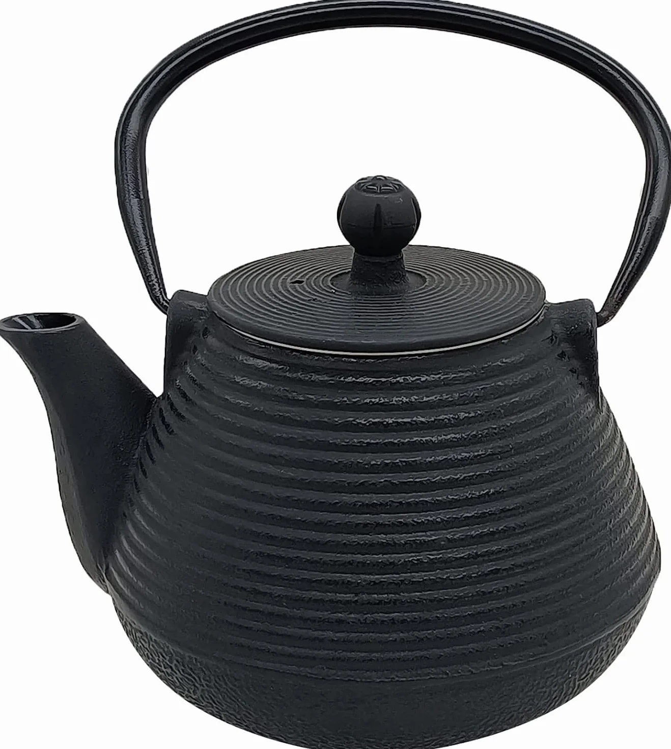 Tetera de Hierro Fundido, Tetera, con infusor de Acero Inoxidable, Revestimiento Interior esmaltado, 32 onzas (0,95 l)