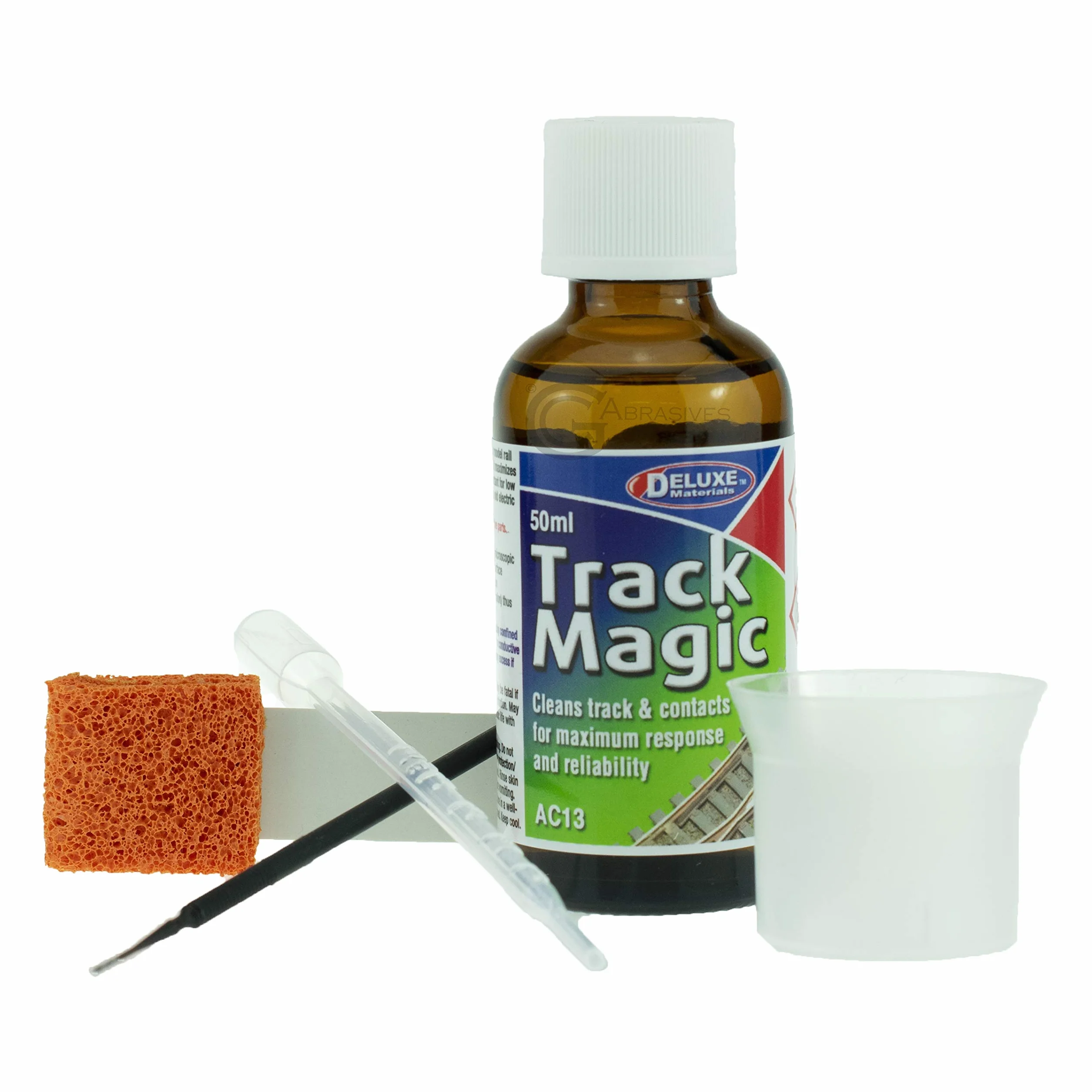 DLXAC013 Track Magic deluxe materials for model rail and car metal tracks