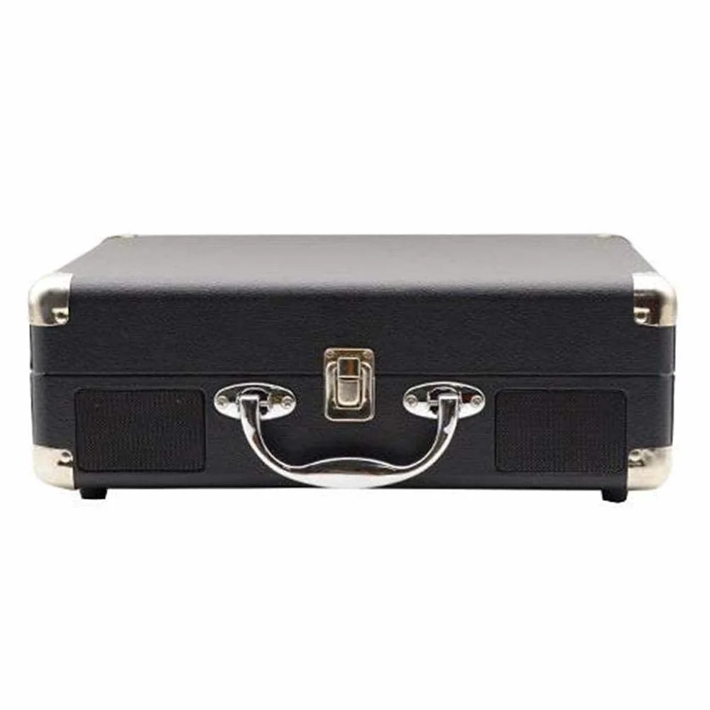 Platillo de Vinilo Bluetooth portátil, reproducción de Disco Retro, reproducción de música móviles, reproducción de música de Maleta kxtmm