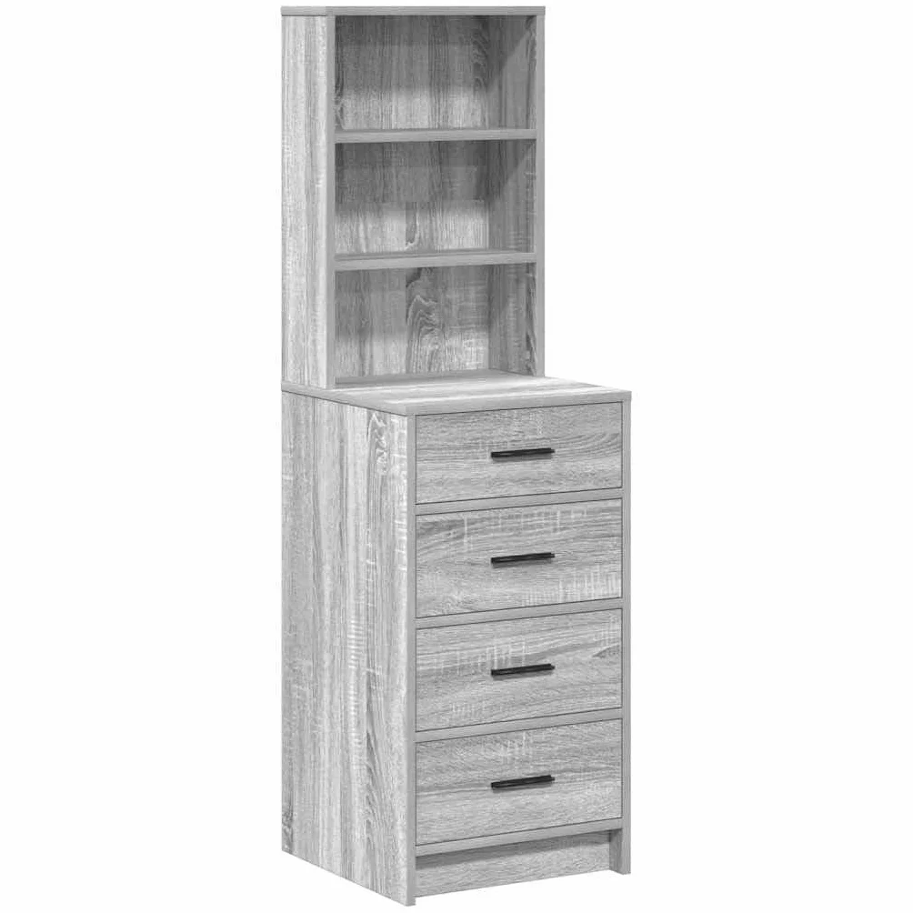Mesa de buffet de fácil cuidado con superficie mate y espacio de almacenamiento para vajilla y decoración como mesa de servicio moderna para eventos y vida cotidiana, así como