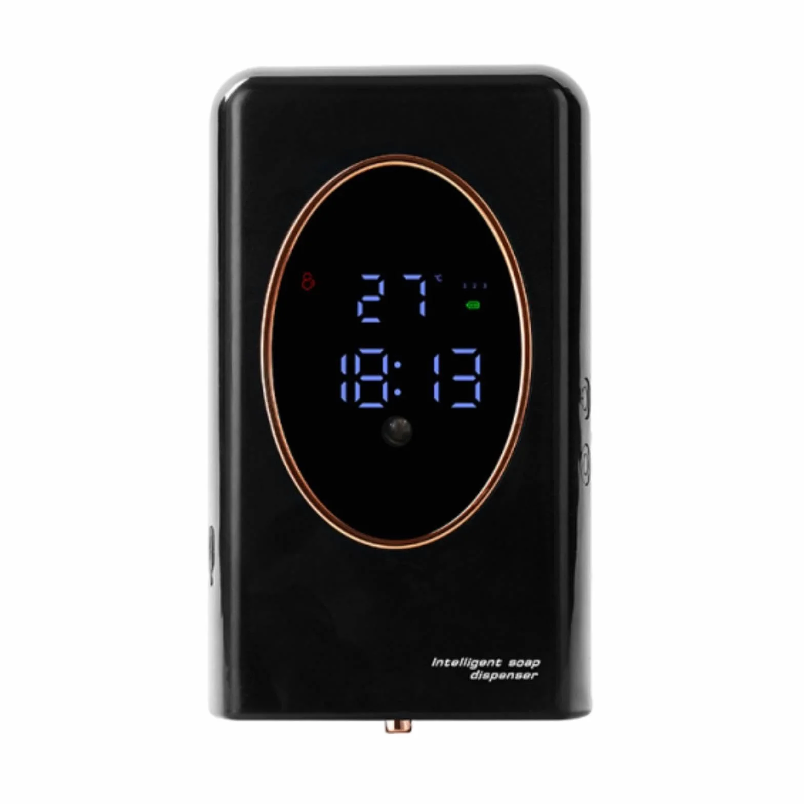 Dispensador Automático de Jabón con Instalación Estable Avanzado Y Carga Eficiente Espuma Automática Y Volumen Controlado Adecuado para Baño Co, Negro, Individual