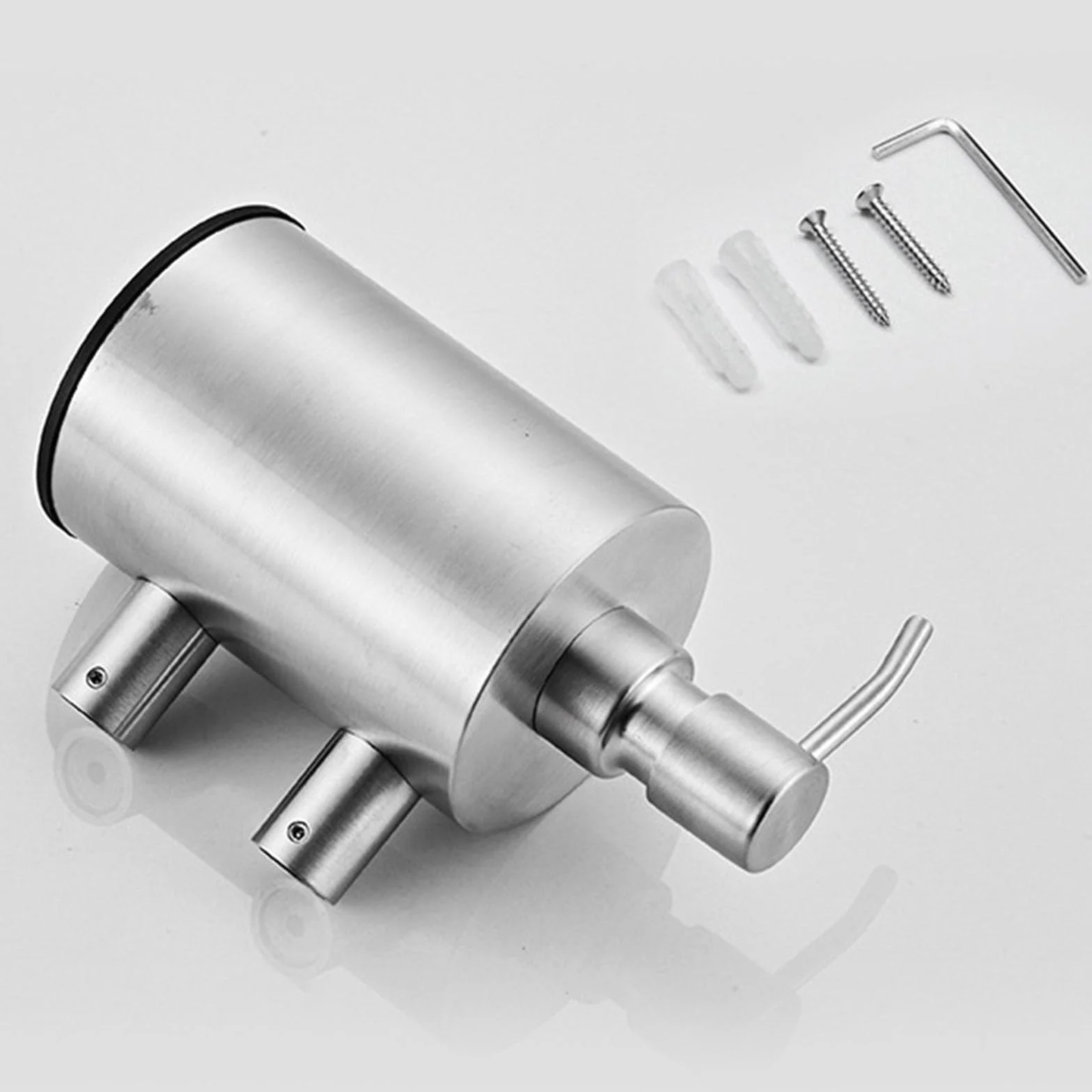 Dispensador de jabón de Pared de Acero Inoxidable 304 con Gran Capacidad y Recipiente de jabón de diseño Moderno Adecuado para dispensador de baño y Hotel