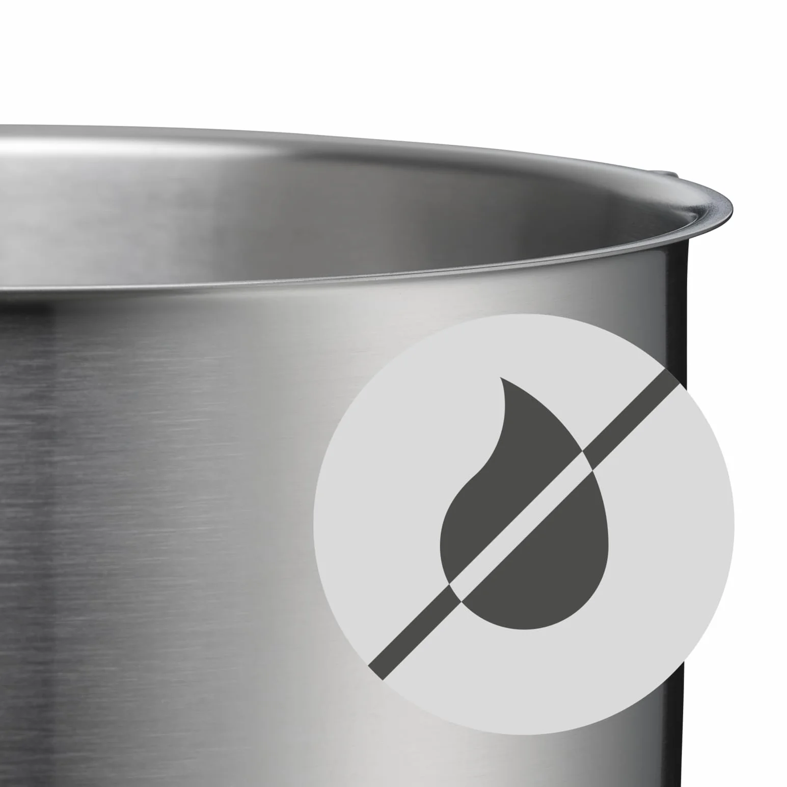 WMF Ultimate Cool - Olla de 20 cm Con Tapa, Cacerola Pequeña de 3,7 L de Acero Inoxidable Cromargan Mate Apto para Inducción, Sin Revestimiento, Apta para Lavavajillas