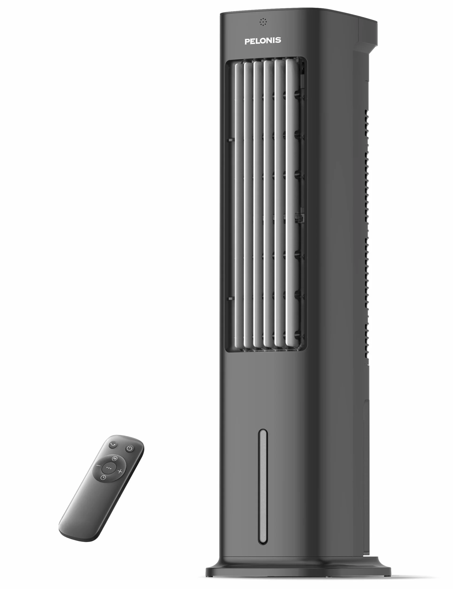 Pelonis Enfriador evaporativo 5 L portátil 3 en 1 ventilador humidificador oscilación automática temporizador 7H