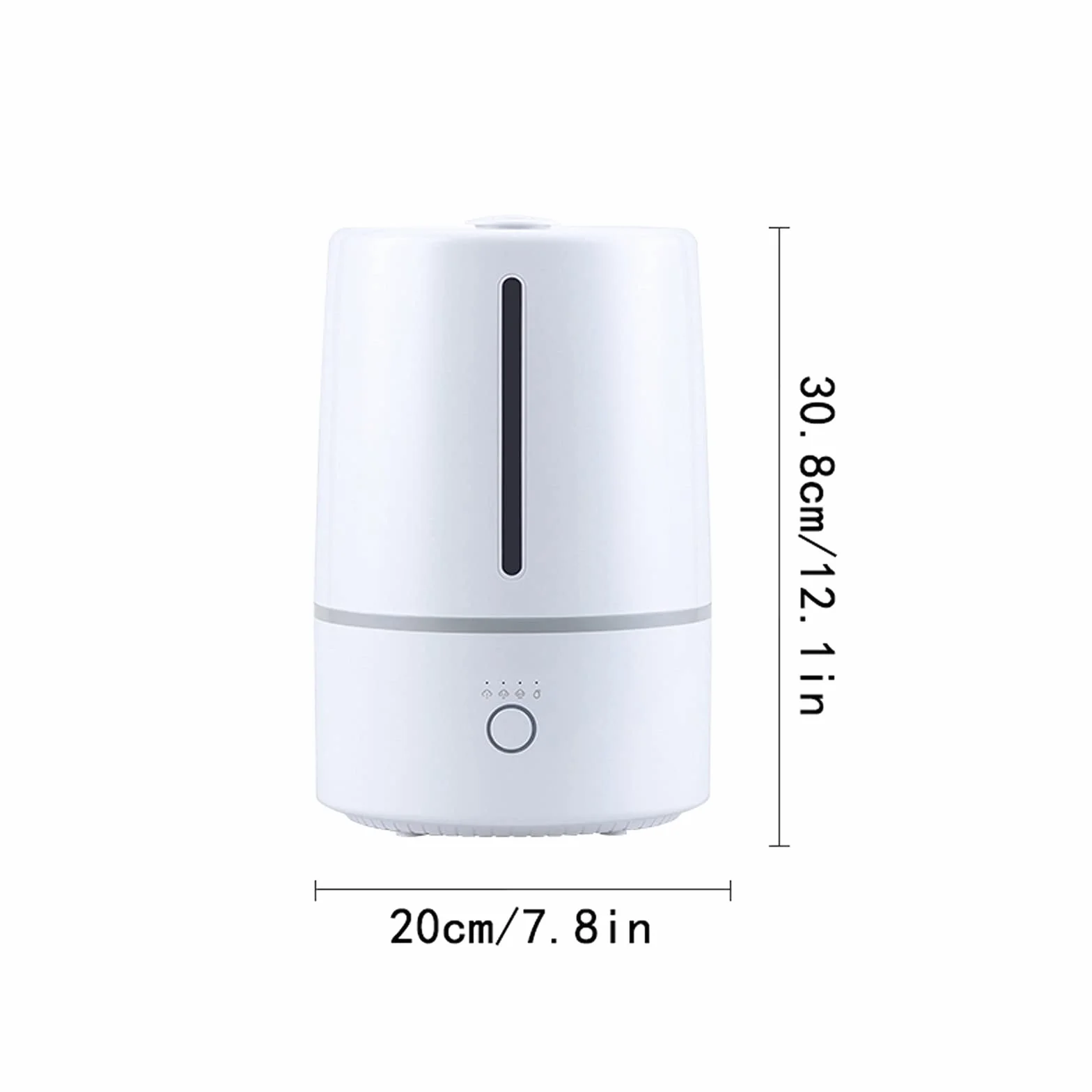Humidificadores de Aire Humidificador de Niebla Fresco, humidificadores de Aire ultrasónico for bebés de Dormitorio Inicio, Apagado automático, Super Tranquilo Silencioso Humidificadores