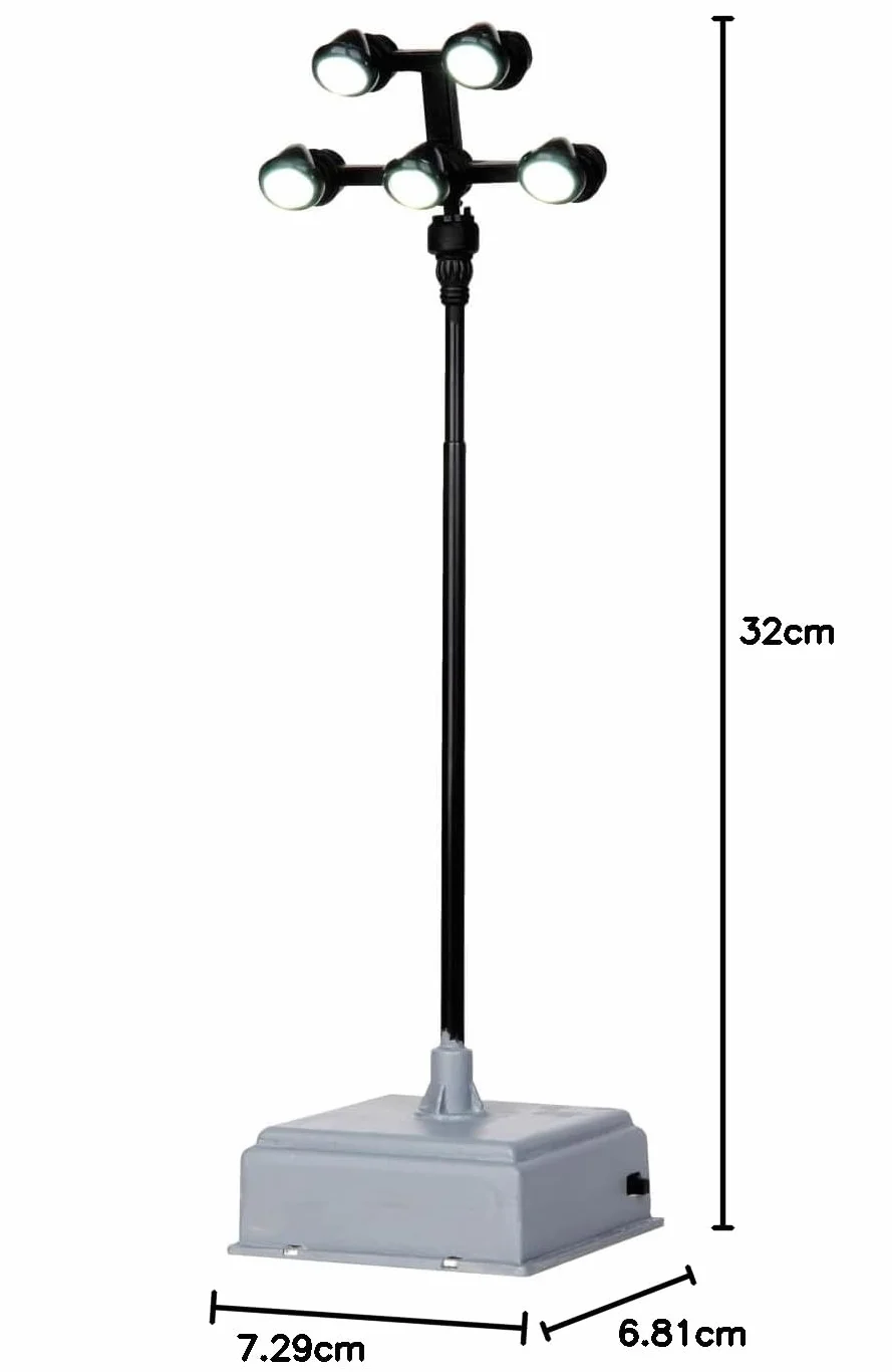 Lemax Miniatura de Luces para Campos Deportivos construye tu Aldea 44755