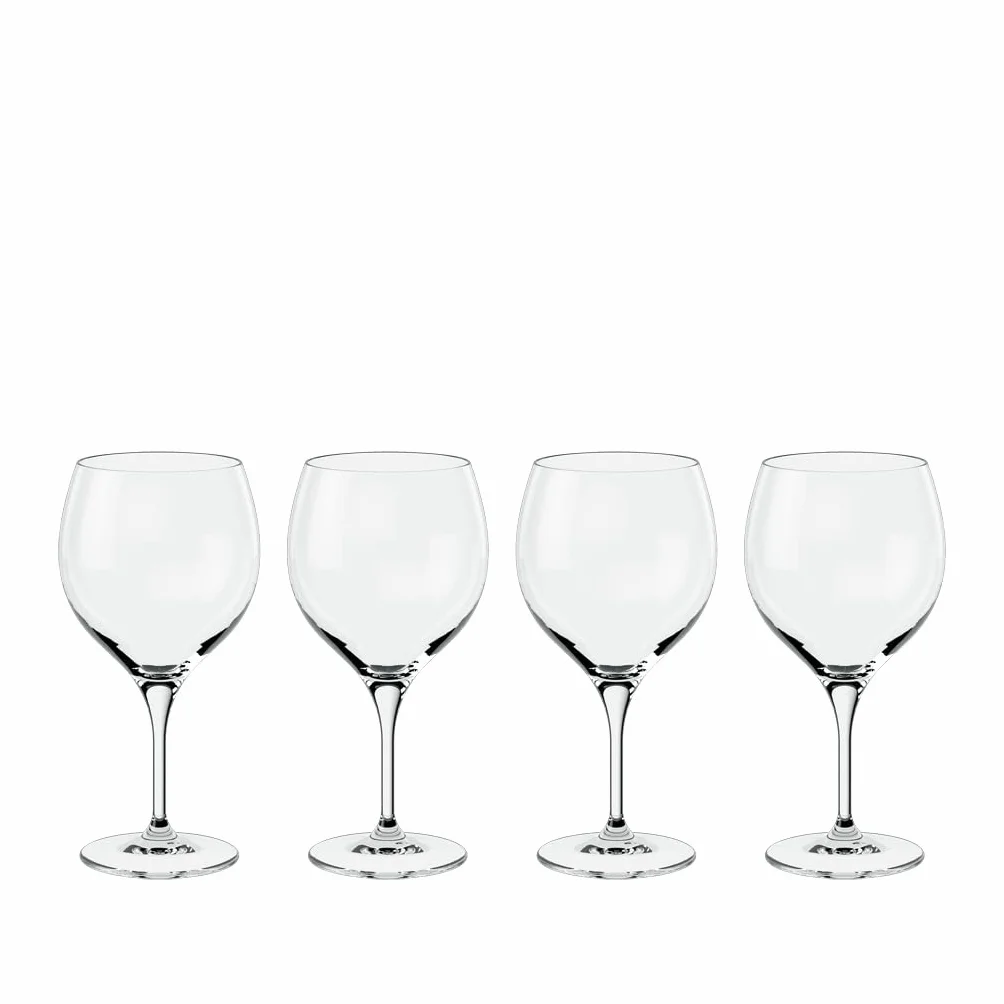Villeroy & Boch – Maxima copas de vino tinto, set de copas, 4 copas para vino tinto, Aperol Spritz y cócteles, set de copas de Borgoña 4 piezas, copa de vino tinto, vidrio de cristal