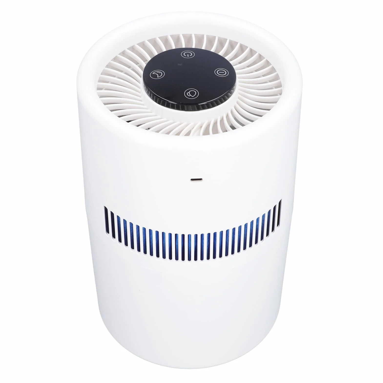 Humidificador y Purificador Aire en 2 en 1 5W 4L Humidificadores Tanque Agua para Dormitorio, Purificador Aire Escritorio y Humidificador Combinado para Dormitorio, Hogar