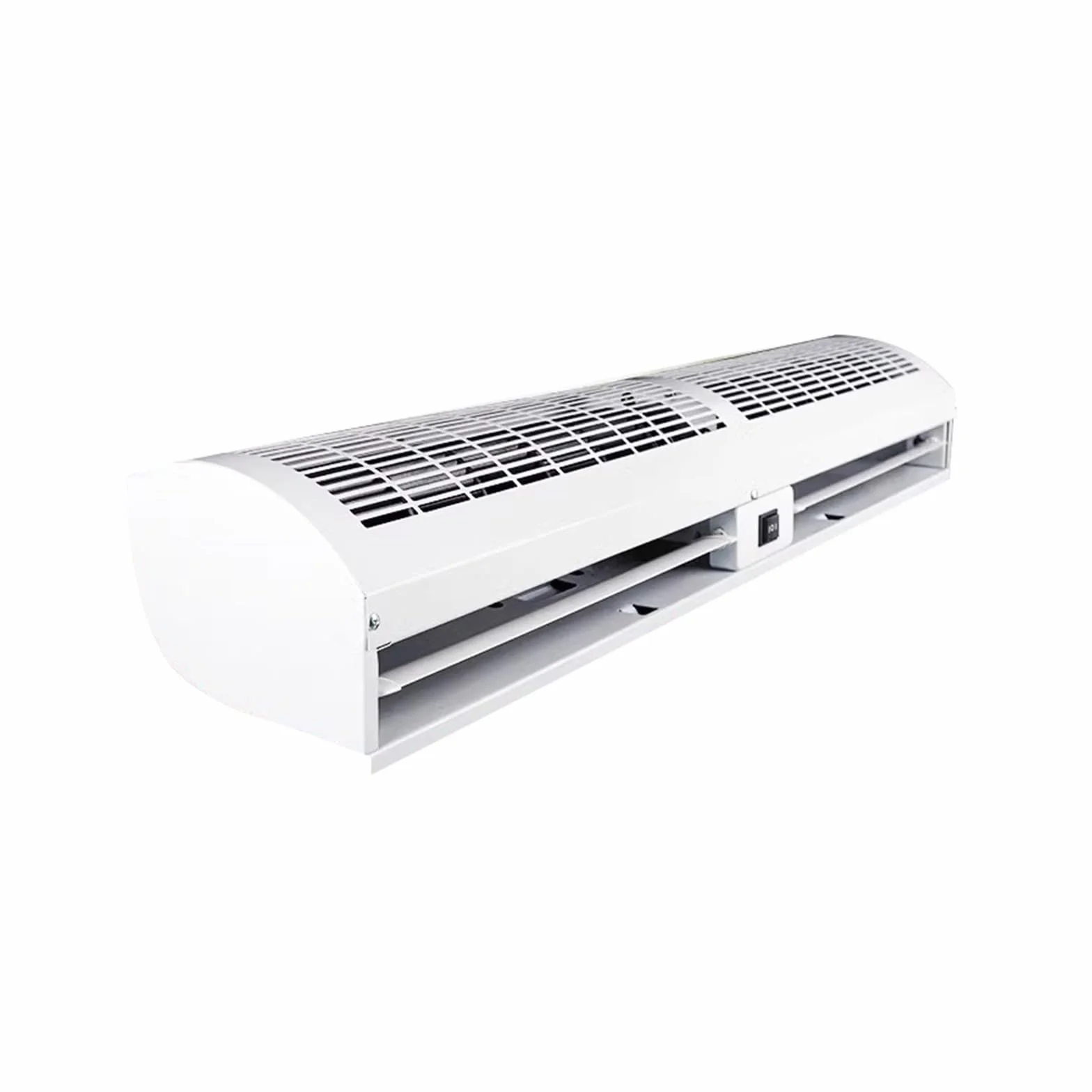 Cortina de aire, doble velocidad con ángulo de viento ajustable, control remoto, montaje en pared, silenciosa para uso comercial y doméstico