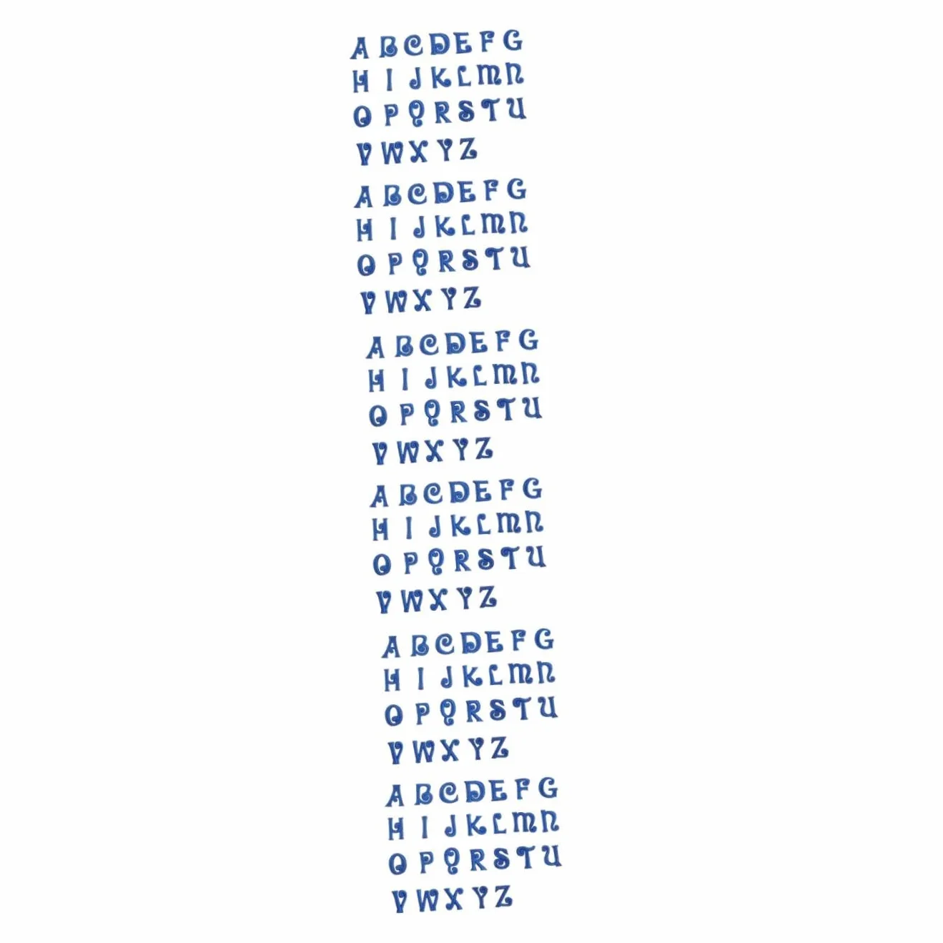 DOITOOL 156 Parches De Tela Con Letras Bordadas Parches Para Vaqueros Ropa Espalda Chaquetas Letras Bordadas Parches De Costura Adhesivas De Chenilla Tela Azul