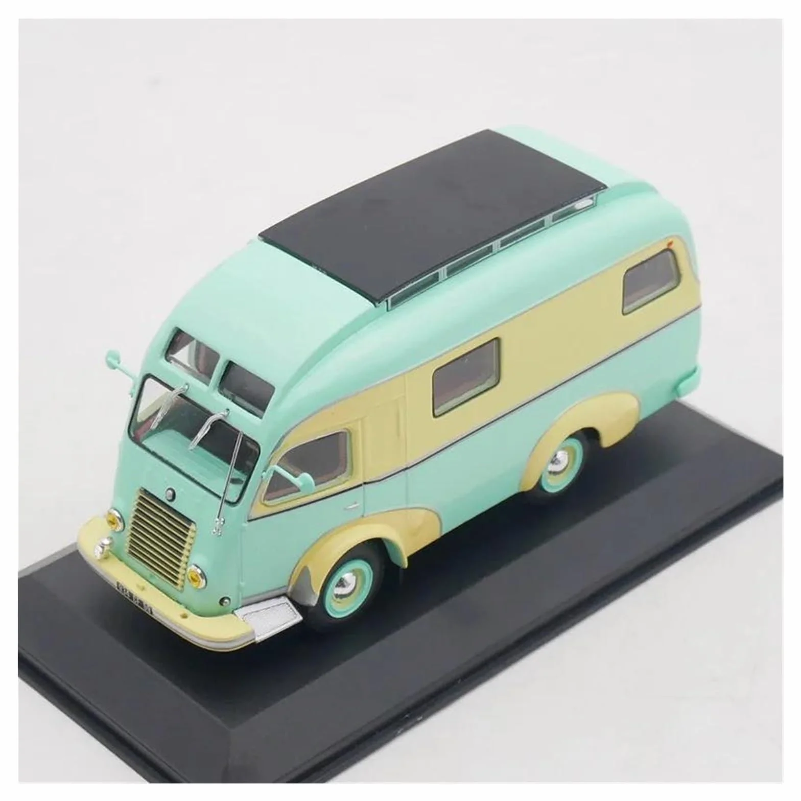 1 43 para Goelette Digue 1951 RV Camper Vehículo Auto Modelo De Aleación Colección Estática Juguetes Recuerdo Miniatura de colección