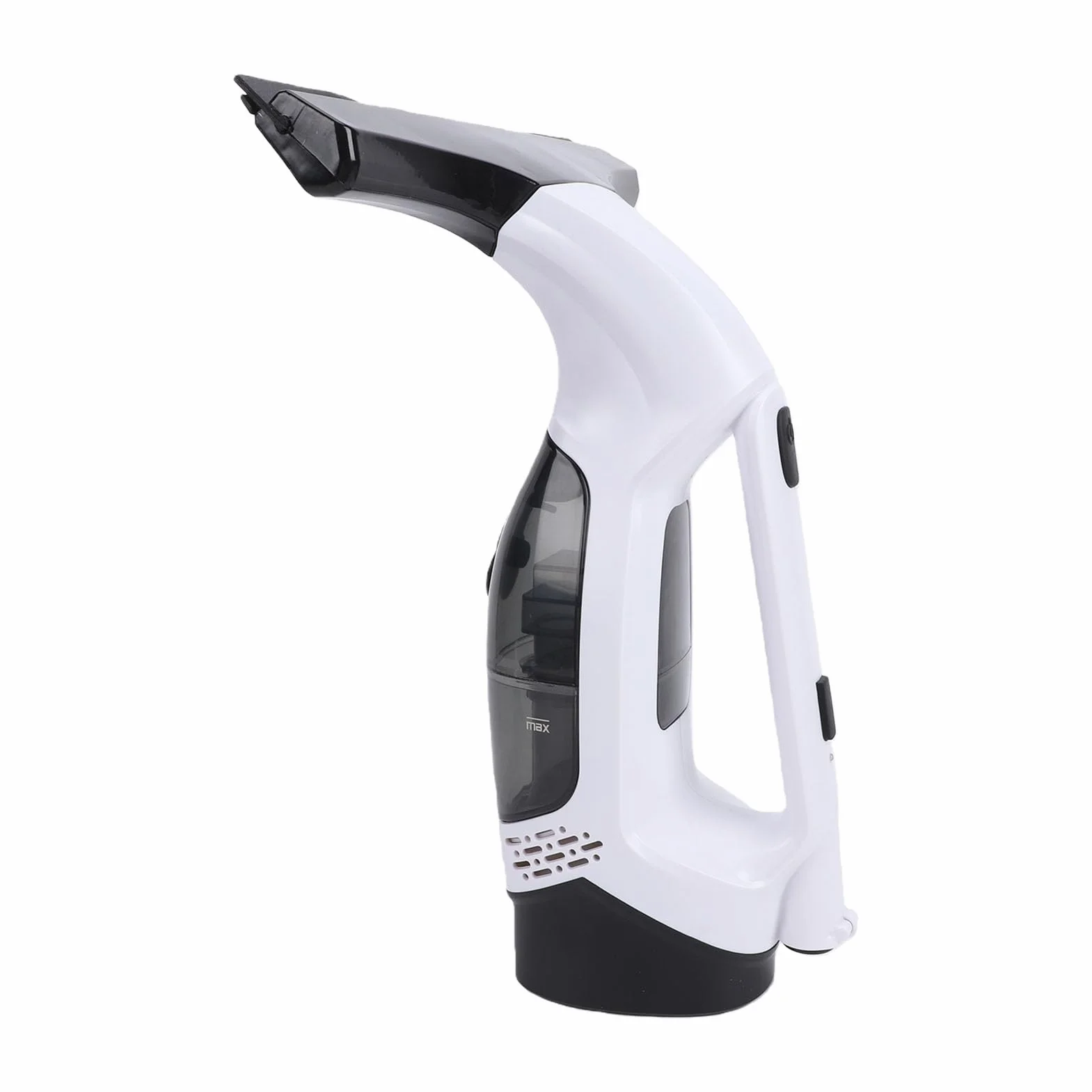 SIXRUN Aspiradora de Ventanas Inalámbrica, Lavadora de Ventanas de Mano de Plástico con Fuerte Succión, Tanque de Agua de 150 Ml, Carga Rápida Tipo C, para Espejos de Vidrio, Puertas de Ducha,