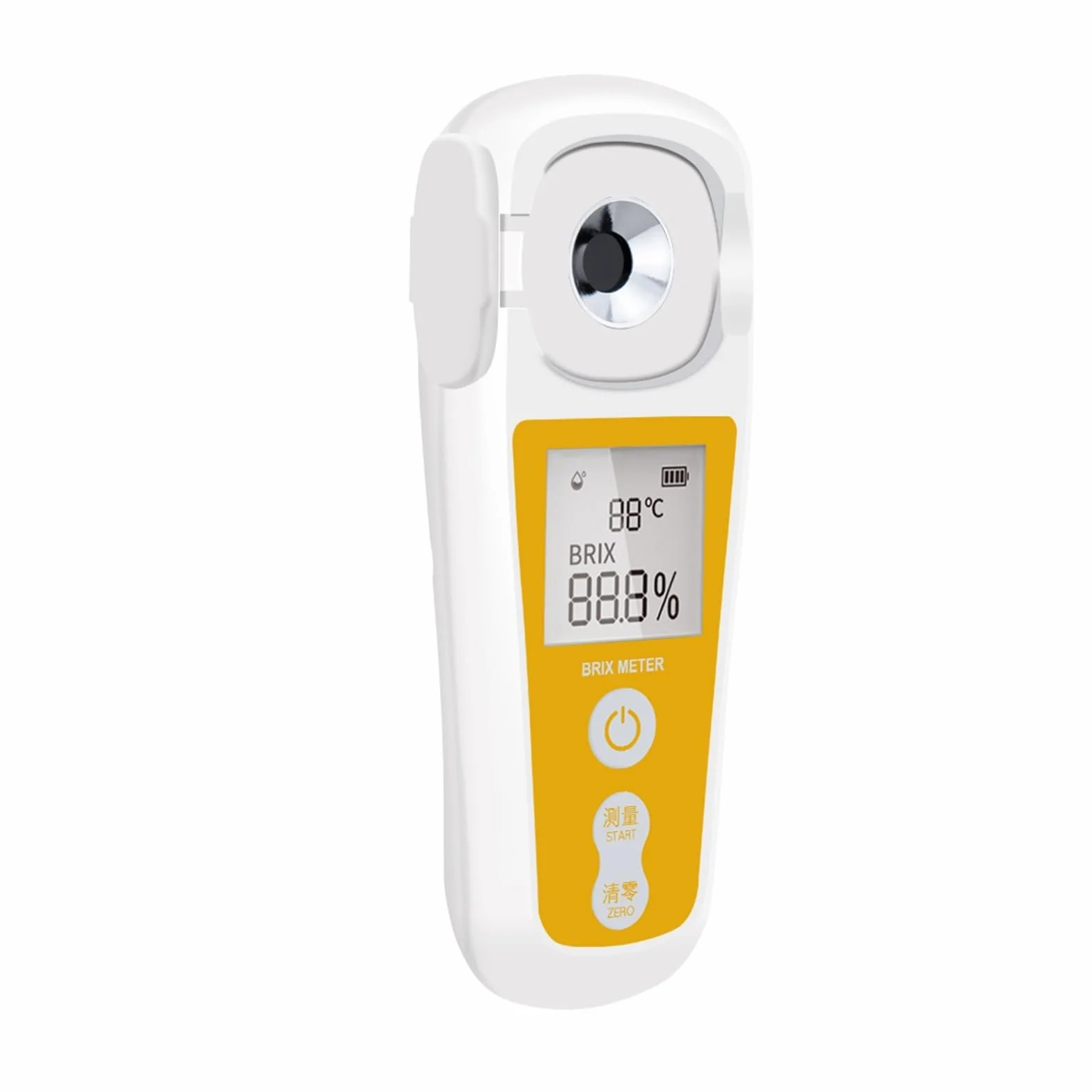 Refractómetro Refractómetro digital Sugar Meter 0~35% Sacarímetro Densímetro for fruta Vino Cerveza Alcohol Concentración de azúcar Probador Resultados más fáciles de obtener rápidamente(GD317)