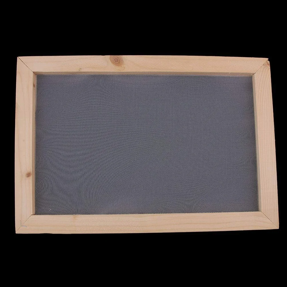POFET Papel de Madera Método Antiguo Molde Pantalla Manualidades 20 x 30 cm