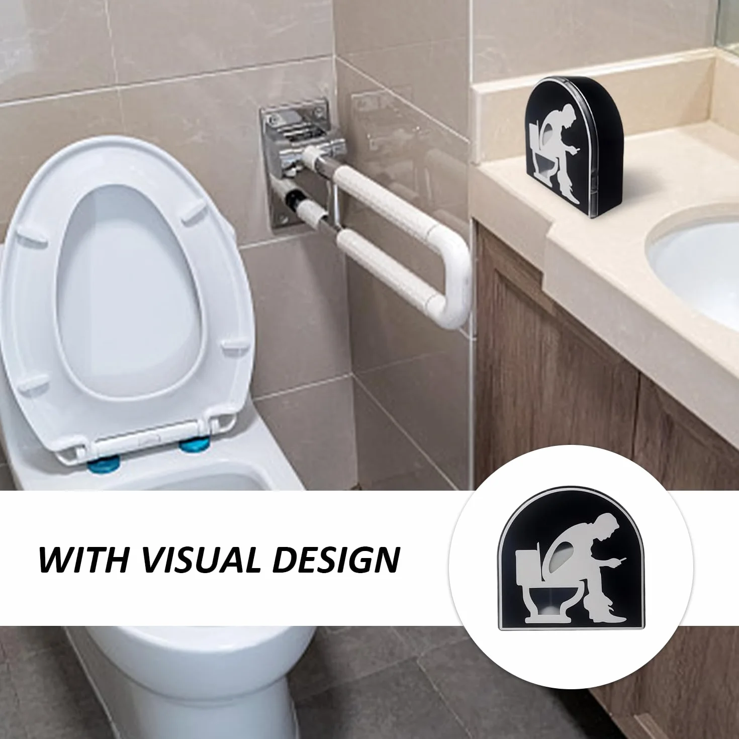 Temporizador de baño Clessidra 5 minutos, juguete decorativo