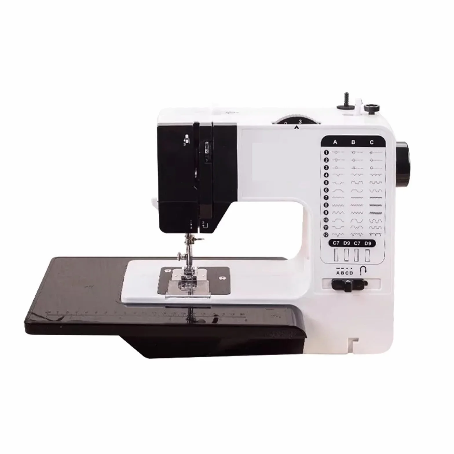 Máquina De Coser Multifuncional, 38 Tipos Líneas Con Pedal Eléctrico, Máquinas Bordar For El Hogar, Prensatelas Que Se Pueden Quitar A
