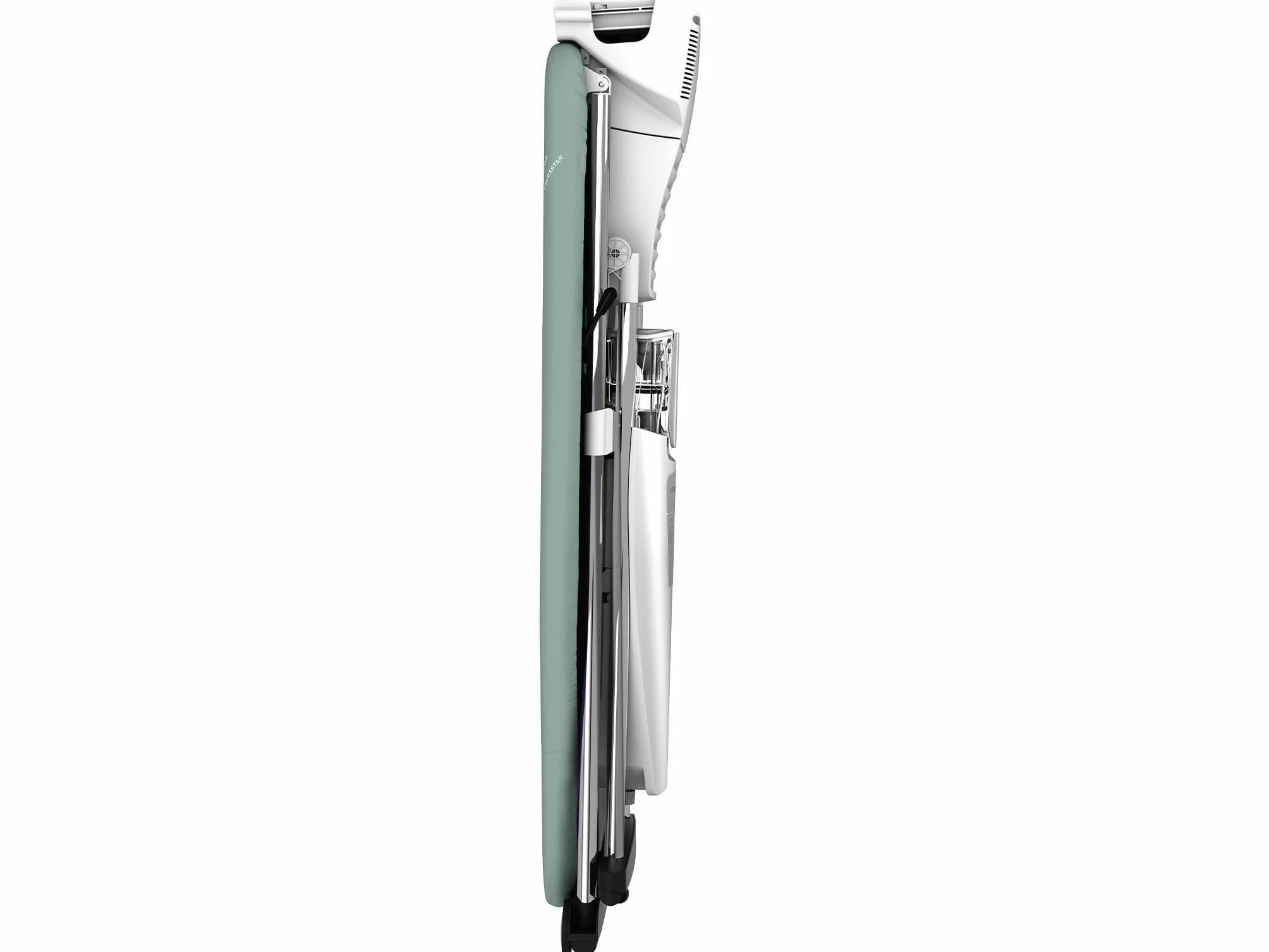Laurastar S Pure Plus Sistema de planchado, Vapor Higiénico Elimina el 99,9% de Bacterias y Ácaros, Mesa Activa, Ruedas, Depósito Desmontable | Elimina bacterias y ácaros, mesa activa, ruedas, depósito extraíble
