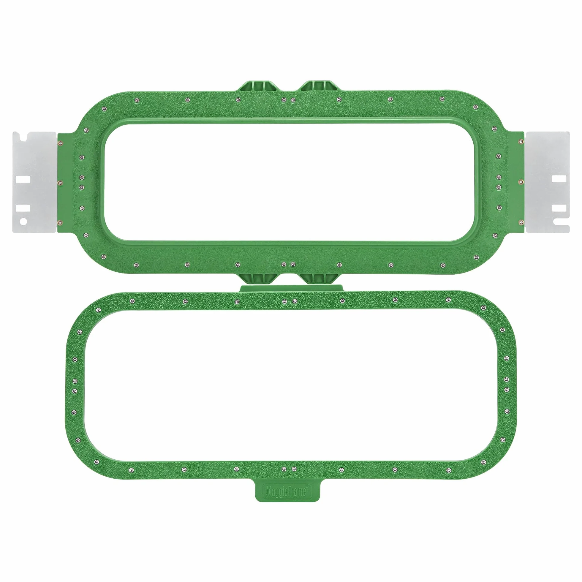 Brewland Bastidor de bordado magnético 100x320mm para Melco SUMMIT EMT16 X | Compatible con Melco Amaya, EMT16; 3.9x12.8inch