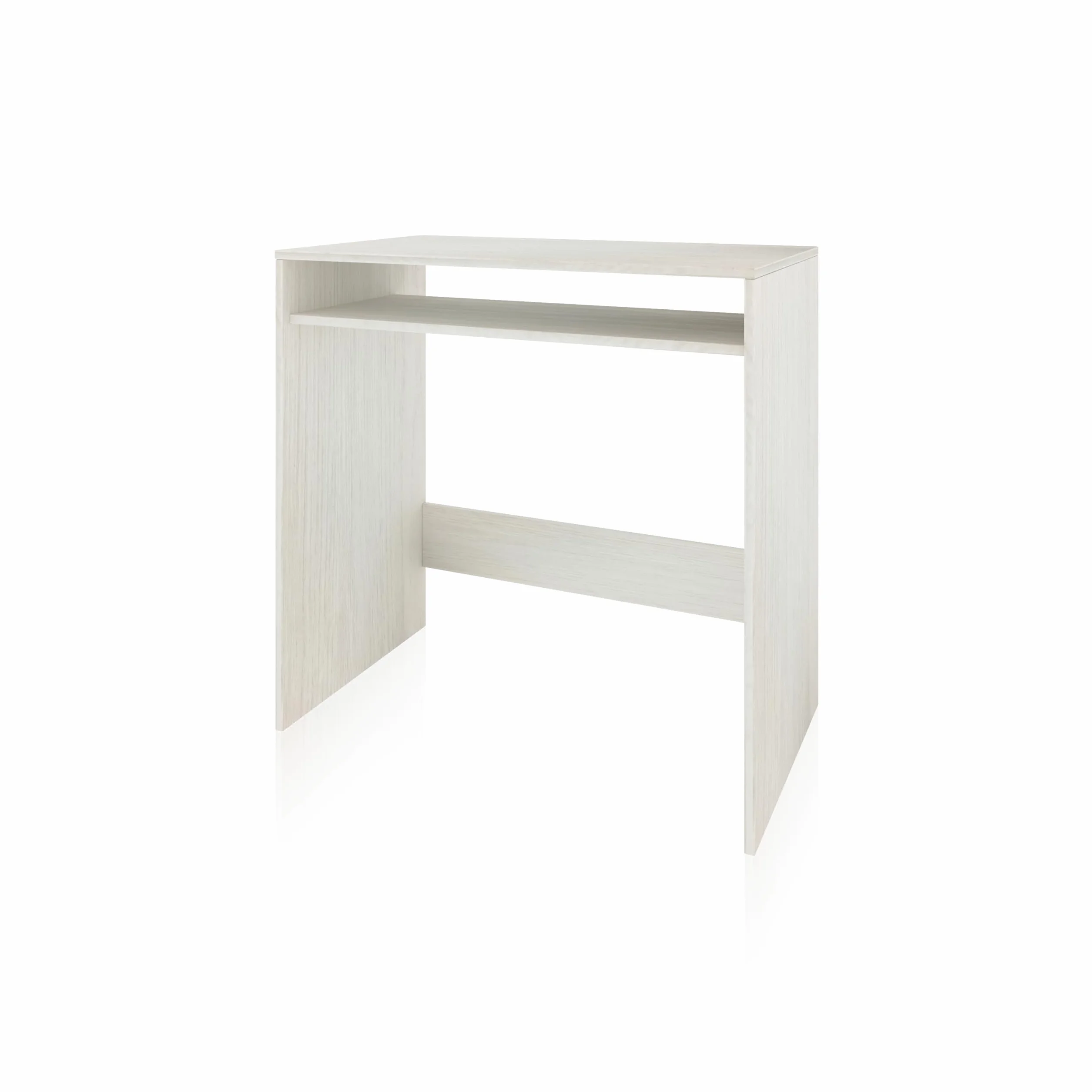 duehome | Escritorio, Mesa de Ordenador, Mesa Juvenil, Modelo Dax, Acabado en Color Blanco Alpes, Medidas: 79 cm (Ancho) x 43 cm (Fondo) x 79 cm (Alto)