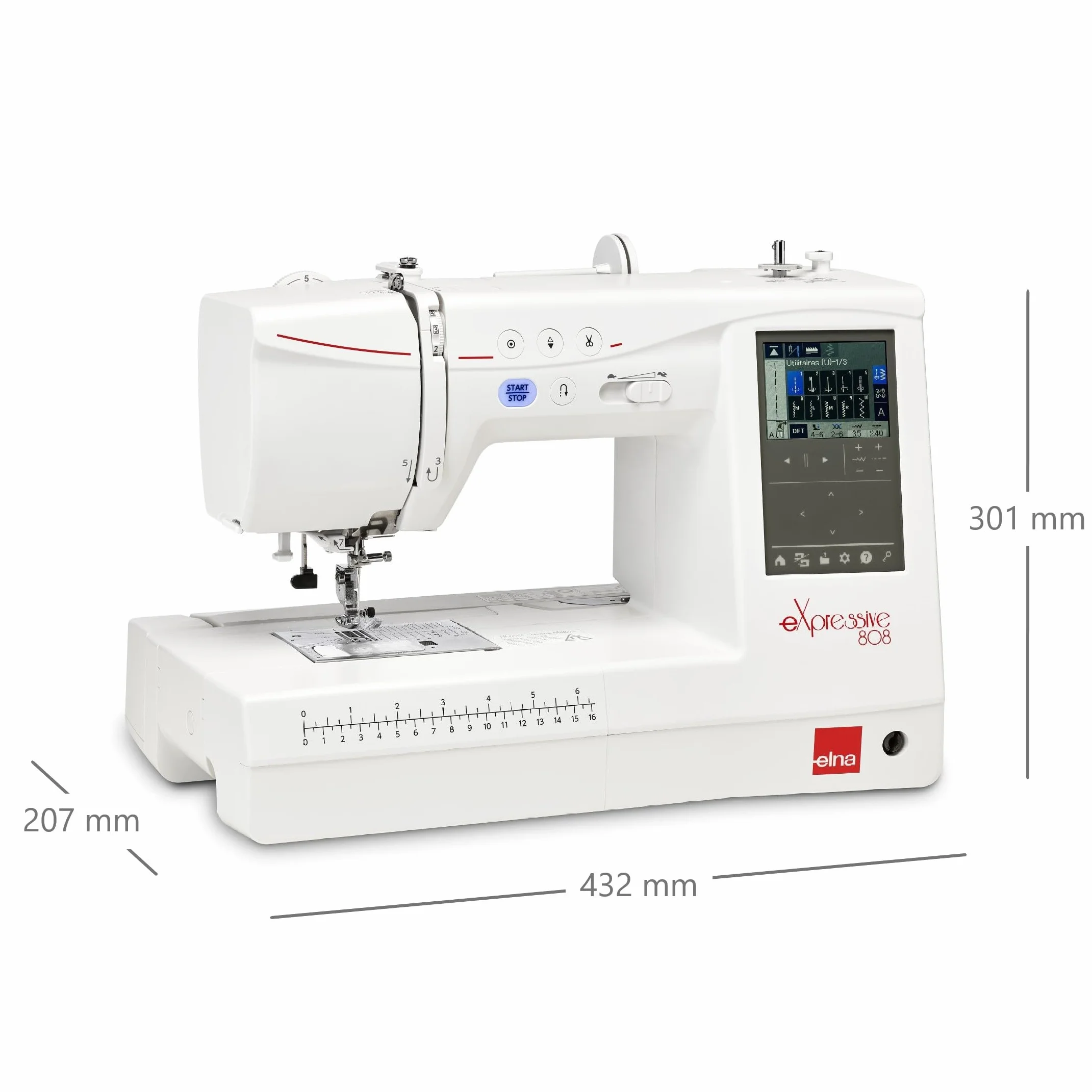 Máquina de Coser y Bordar Elna eXpressive 808