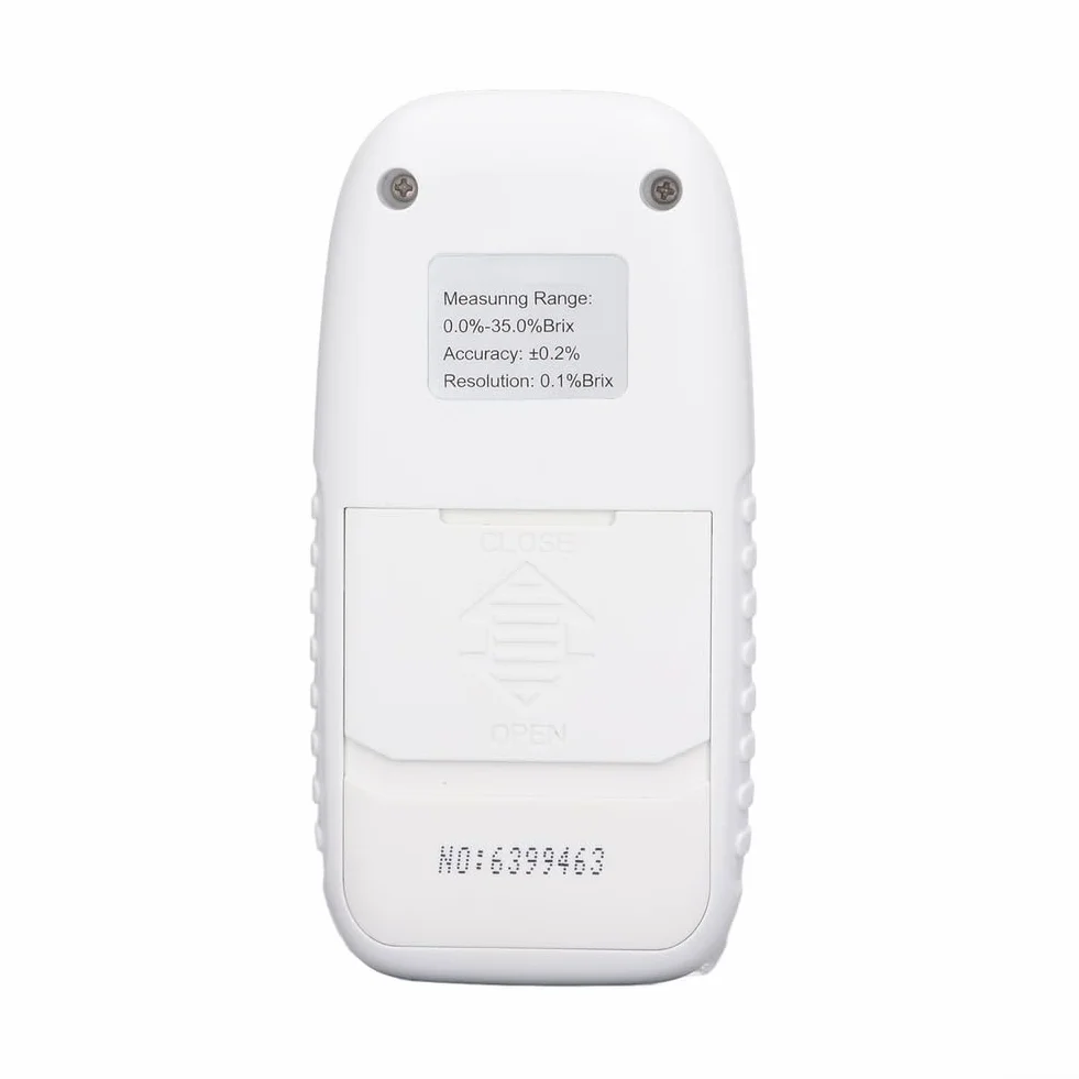 Refractómetro profesional para ST335A, probador digital de azúcar de frutas con compensación de temperatura, 0-35% para rango brix para laboratorio y campo