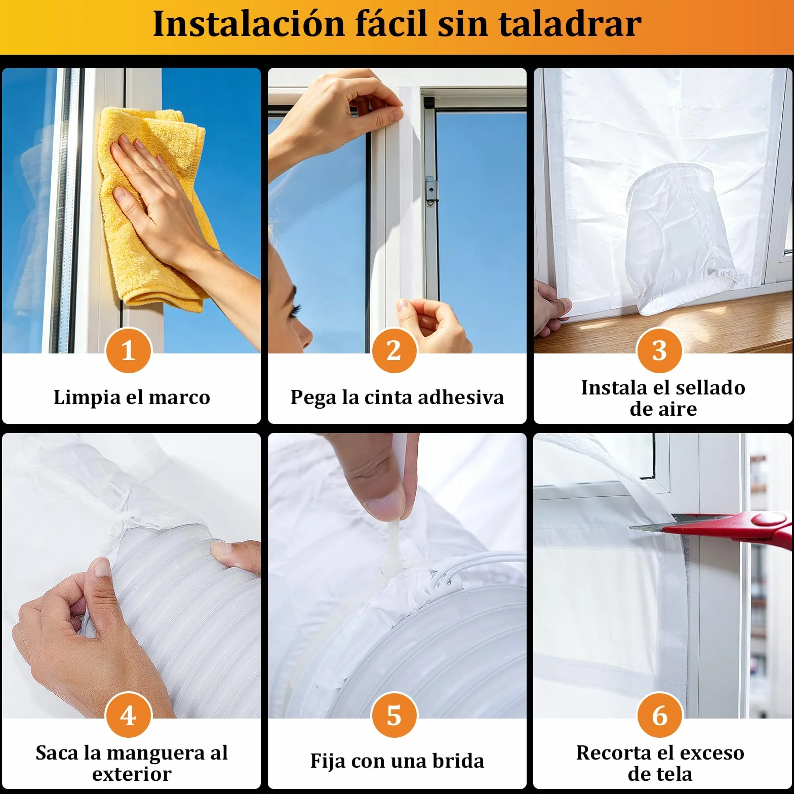 Aislante Ajustable para Puertas Correderas 35x232CM HOOMEE