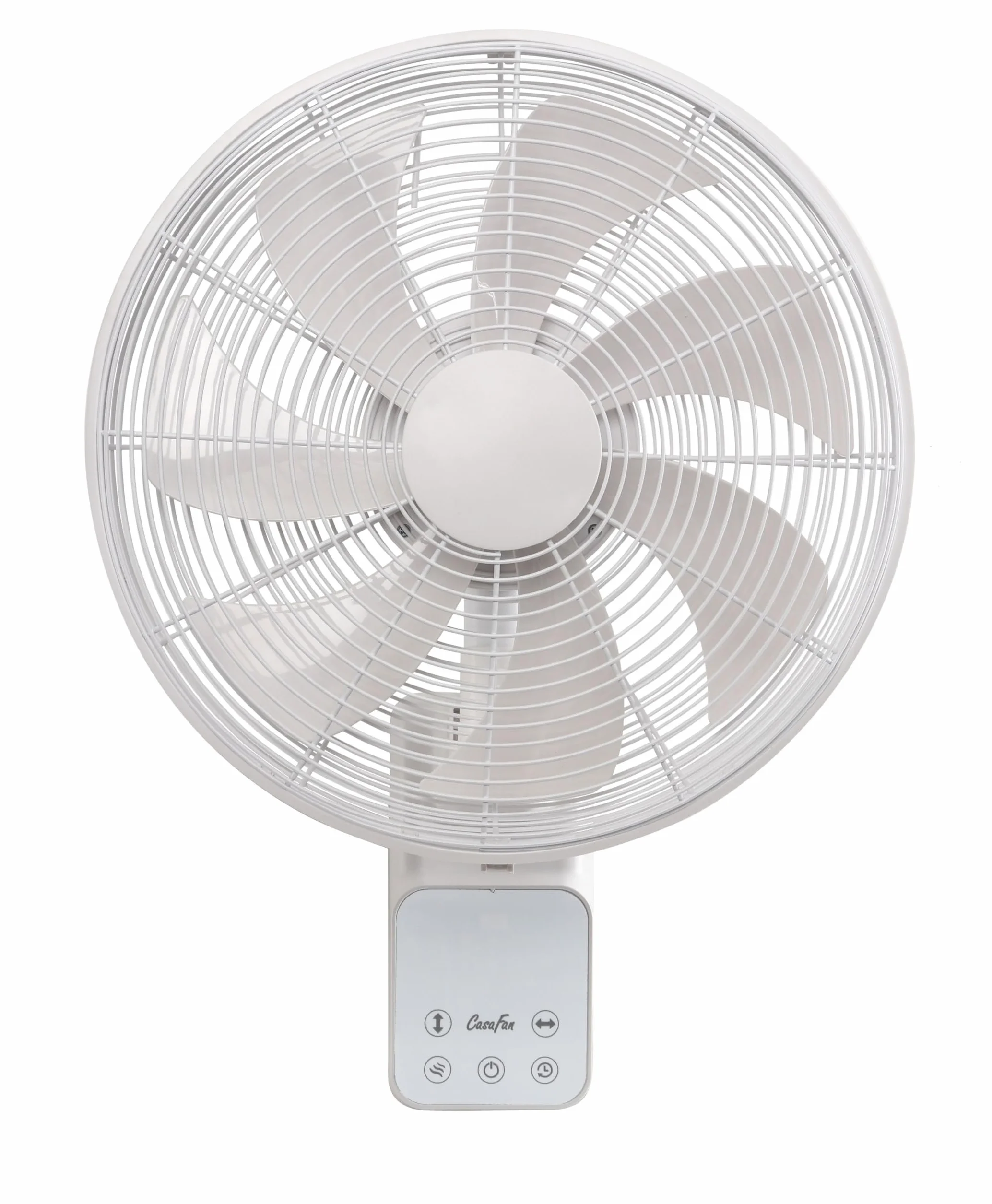 Airos Eco Design Wall - Ventilador de pared con mando a distancia, color blanco