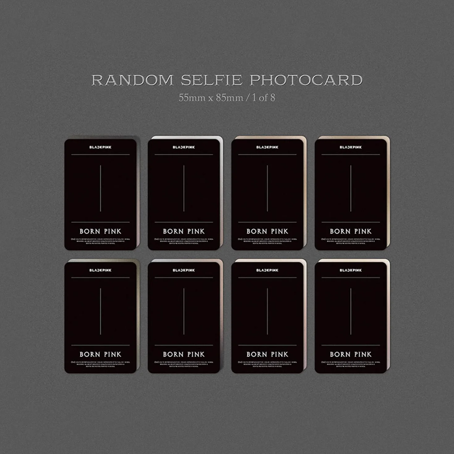 BLACKPINK BORN PINK BLACK Ver. CD Photobook Set