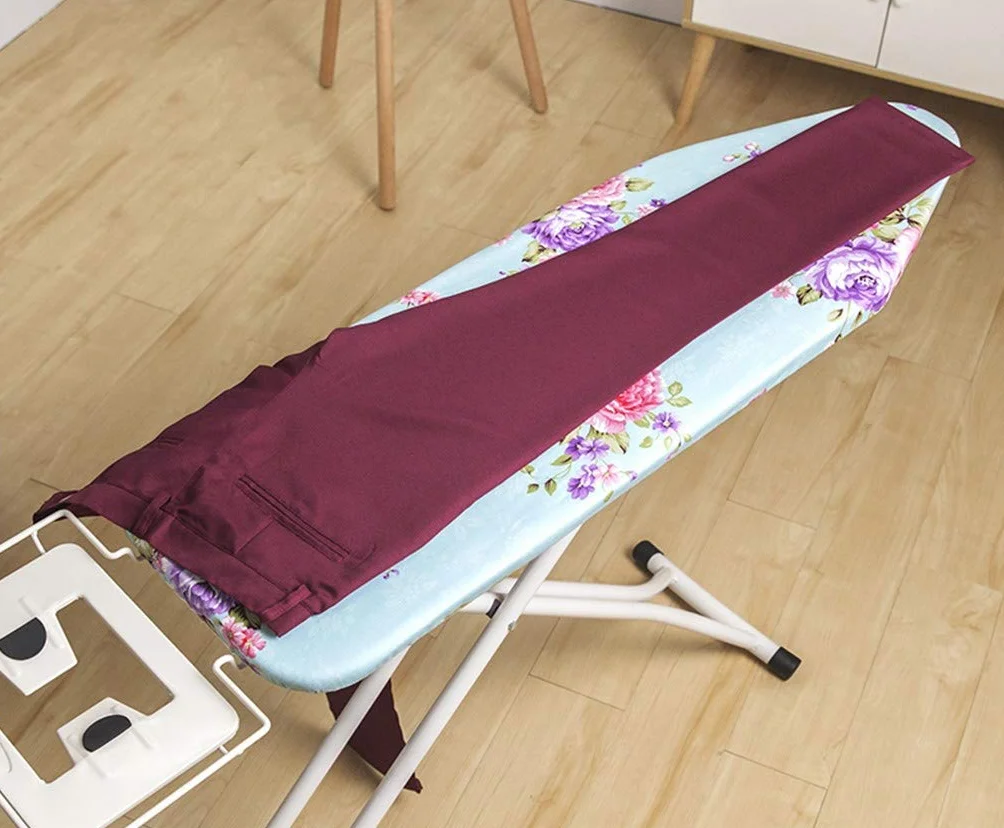 Tabla de Planchar para Hotel, Estante de Planchado Liso Reforzado, Centro de lavandería, Tienda de Ropa, Soporte para Plancha de Vapor para Dormitorio