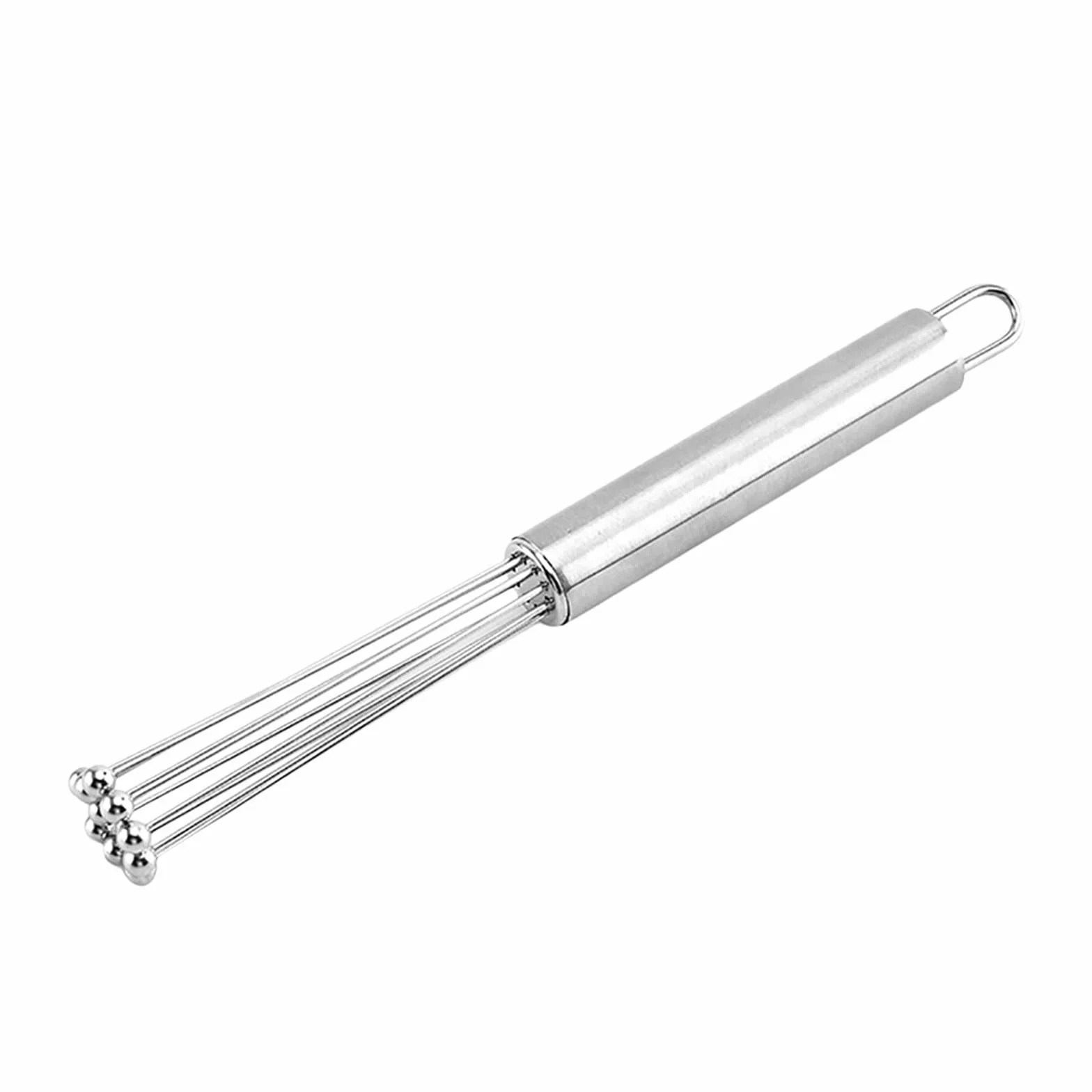 Batidor de varillas for cocinar, batidor huevos manual, utensilios cocina sin acero inoxidable, accesorios manuales