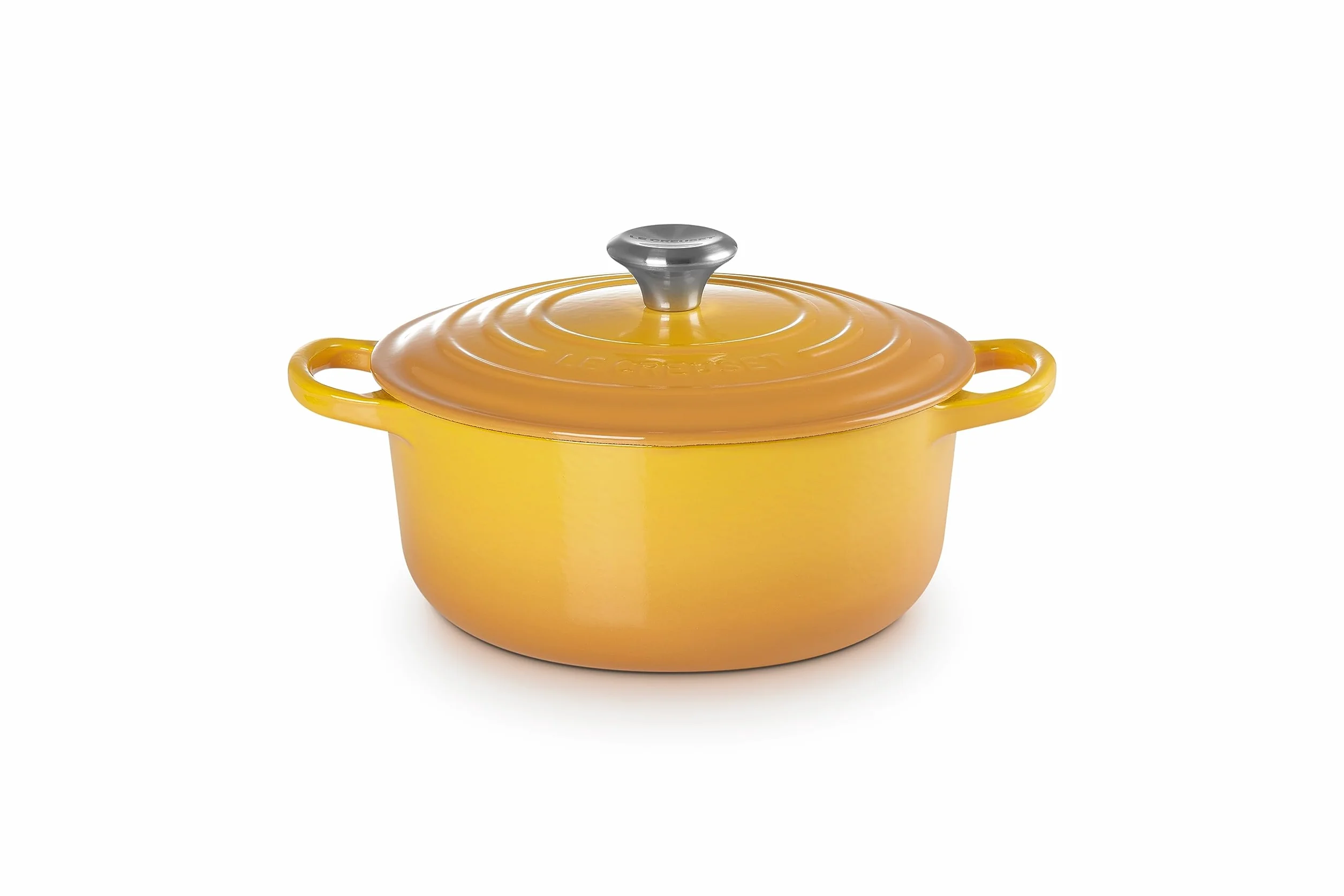 Le Creuset Cocotte redonda de hierro fundido, 20 cm, 2, 4 L, Todas Las Fuentes de Calor Incluso inducción, Nectar, 21177206724430