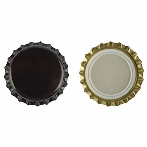 Kronkorken 26 mm negro - 1000 unidades para botellas de cerveza habituales